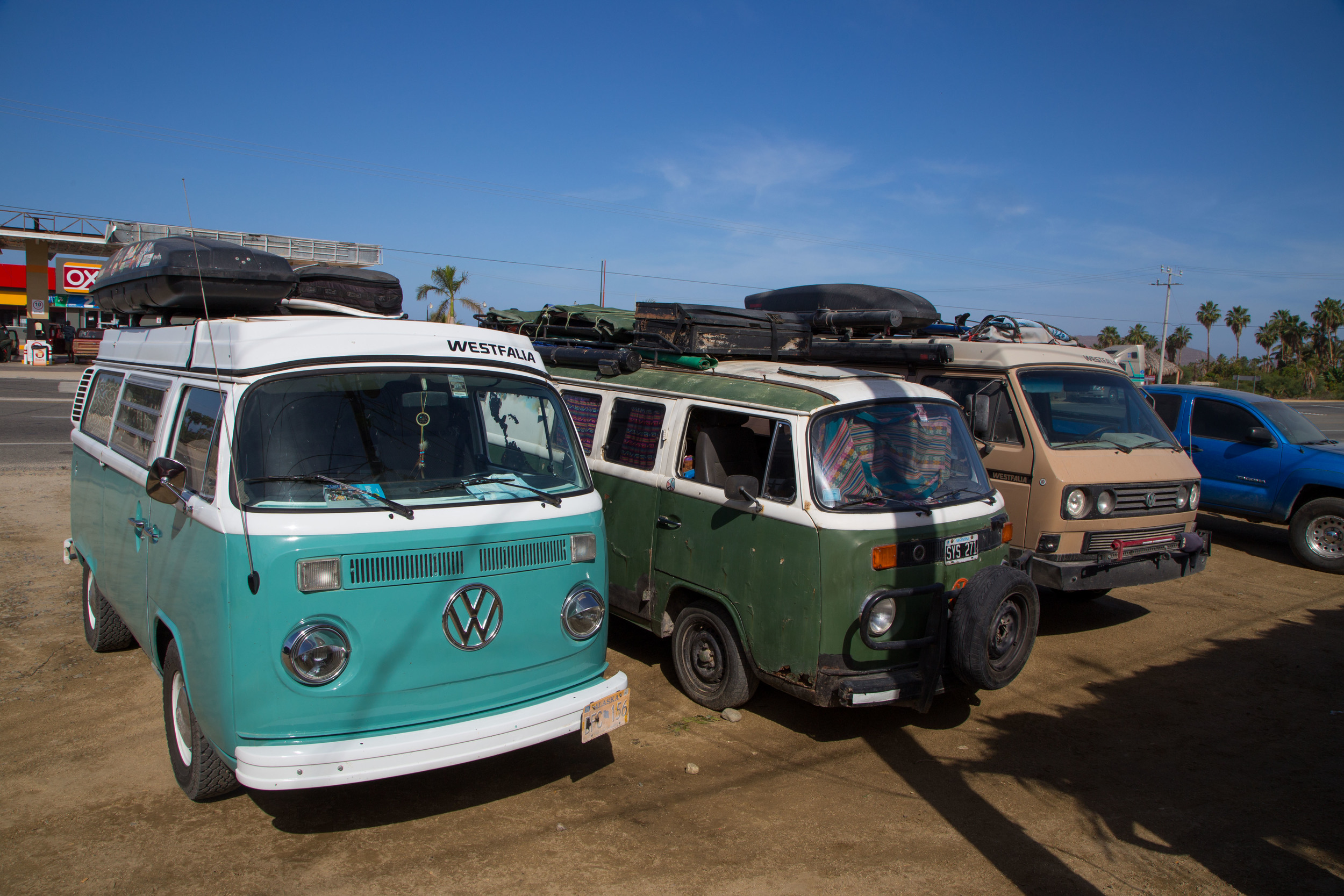 This Argentinean couple was on there way up after six few years of traveling! They sell make and sell jewelry along the way to pay for gas...their little bus will soon be feeling smaller with a baby on the way.
