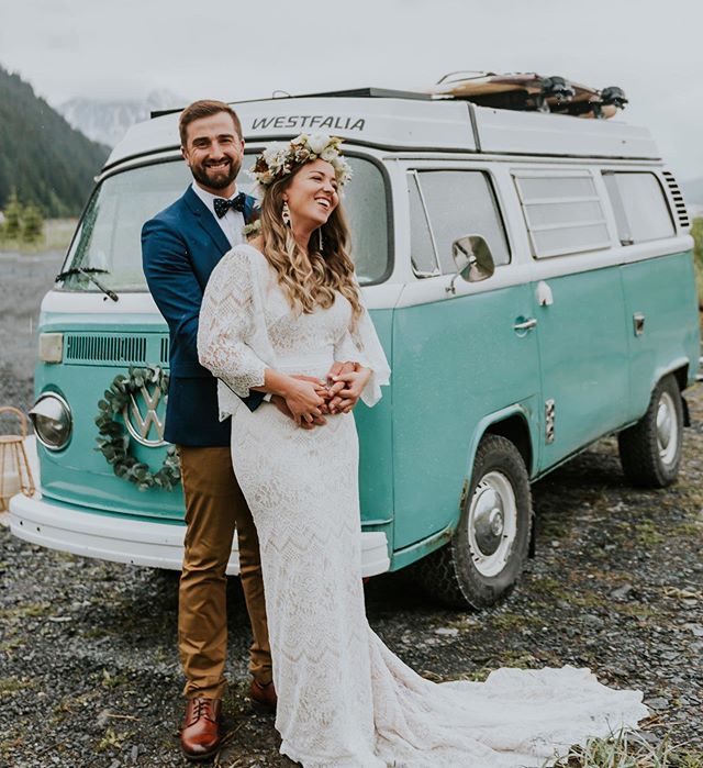 Going through our wedding photos I was overwhelmed with how many of our photos were of friends we&rsquo;ve met on the road, and how our van people really showed up for us on our special day. We have talked before about the van community, but there is