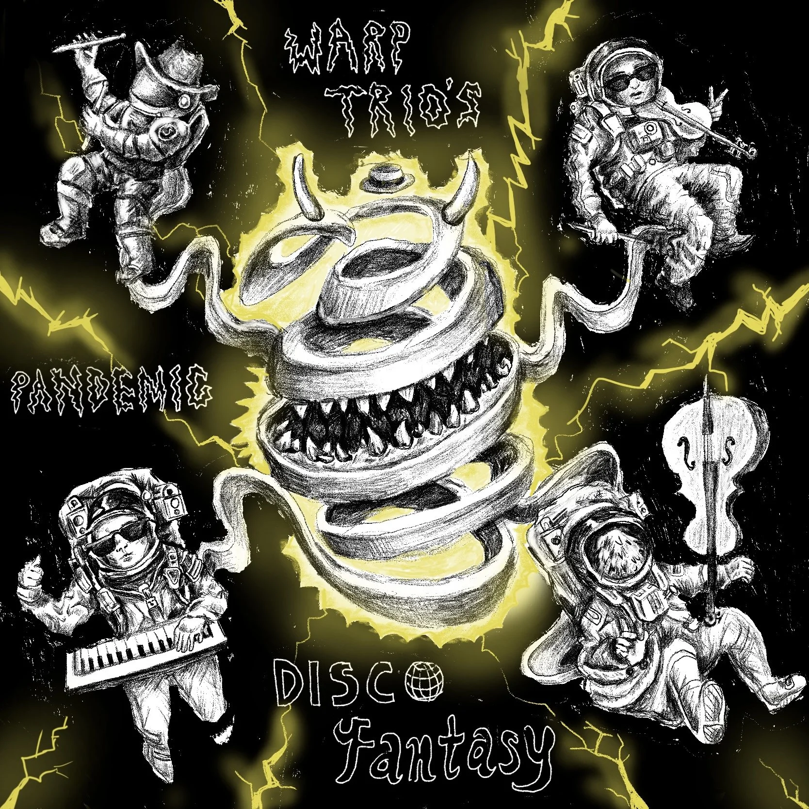 Warp Trio's Pandemic Disco Fantasy Album (Physical CD)