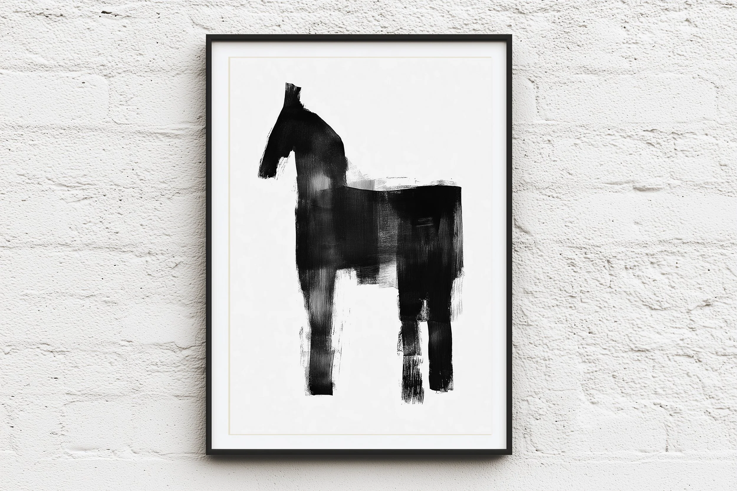 Bold horse framed.jpg