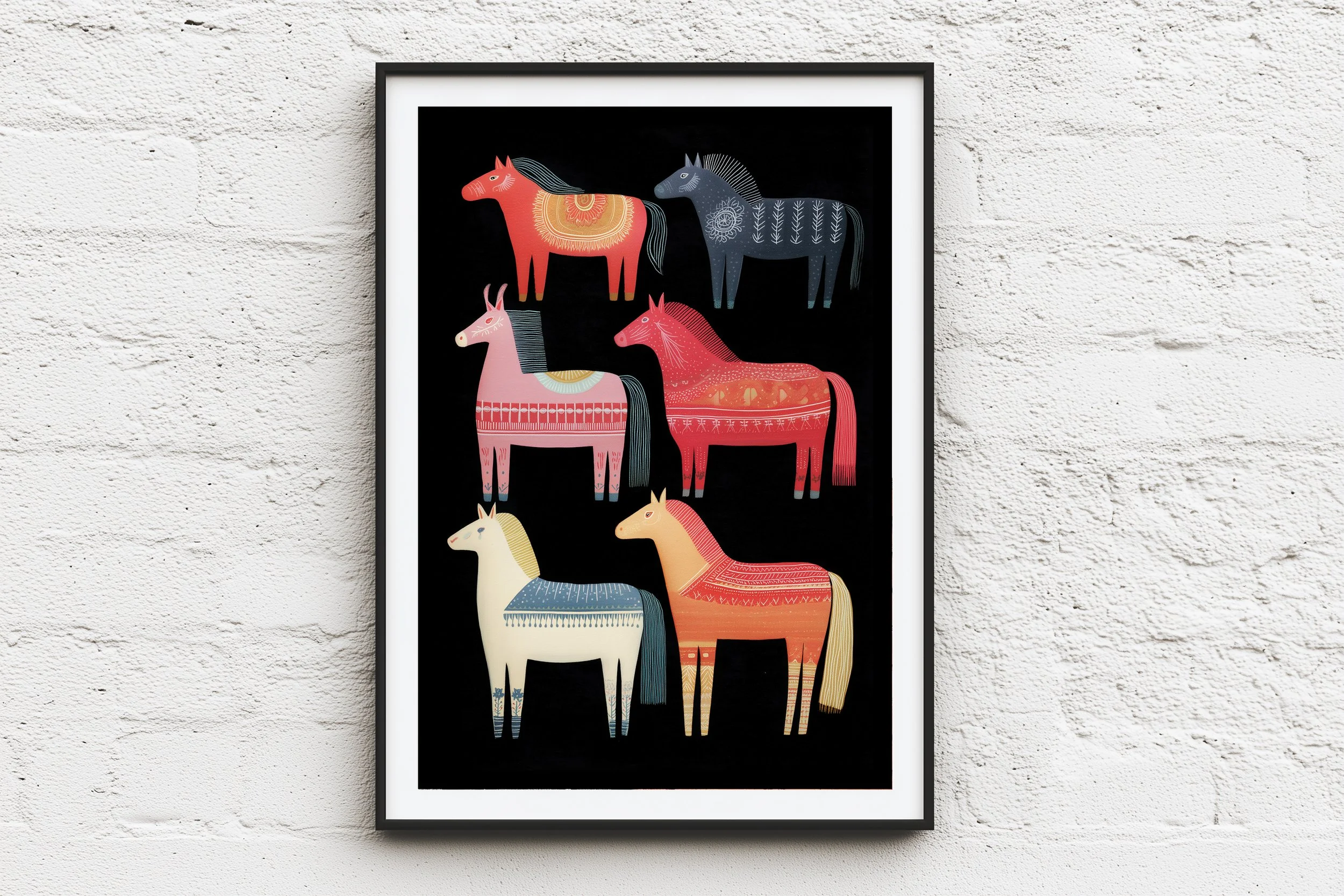 Horses 6 framed.jpg
