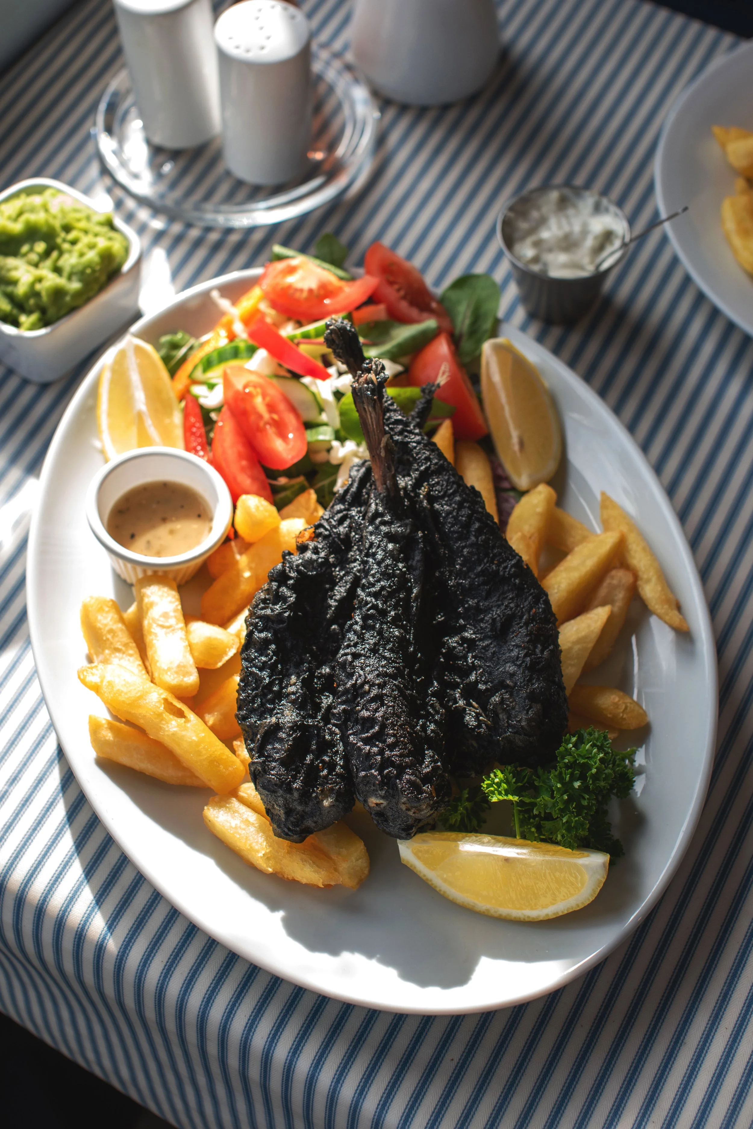 38.Maggies charcoal battered monkfisf tails.jpg