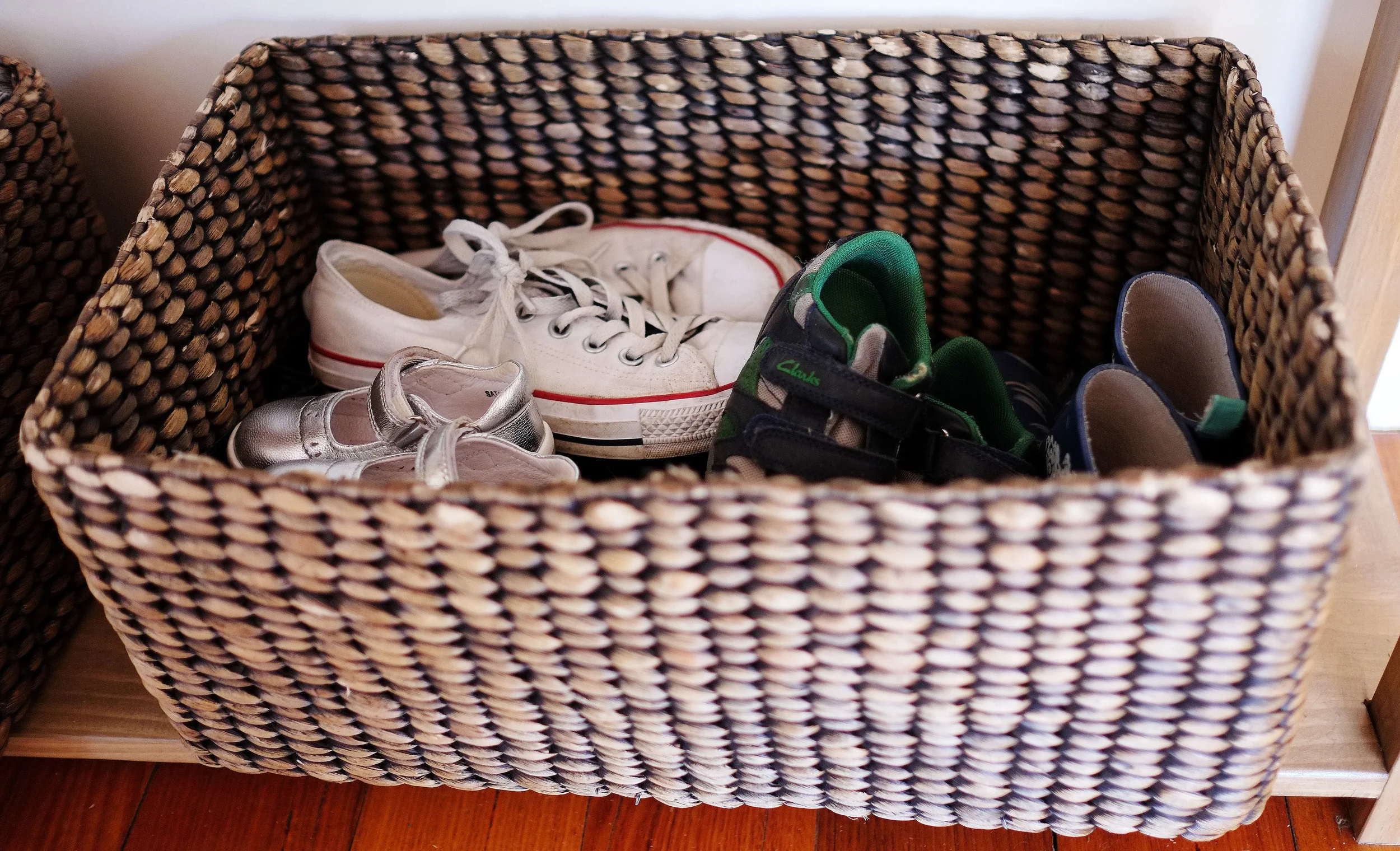 Shoe storage