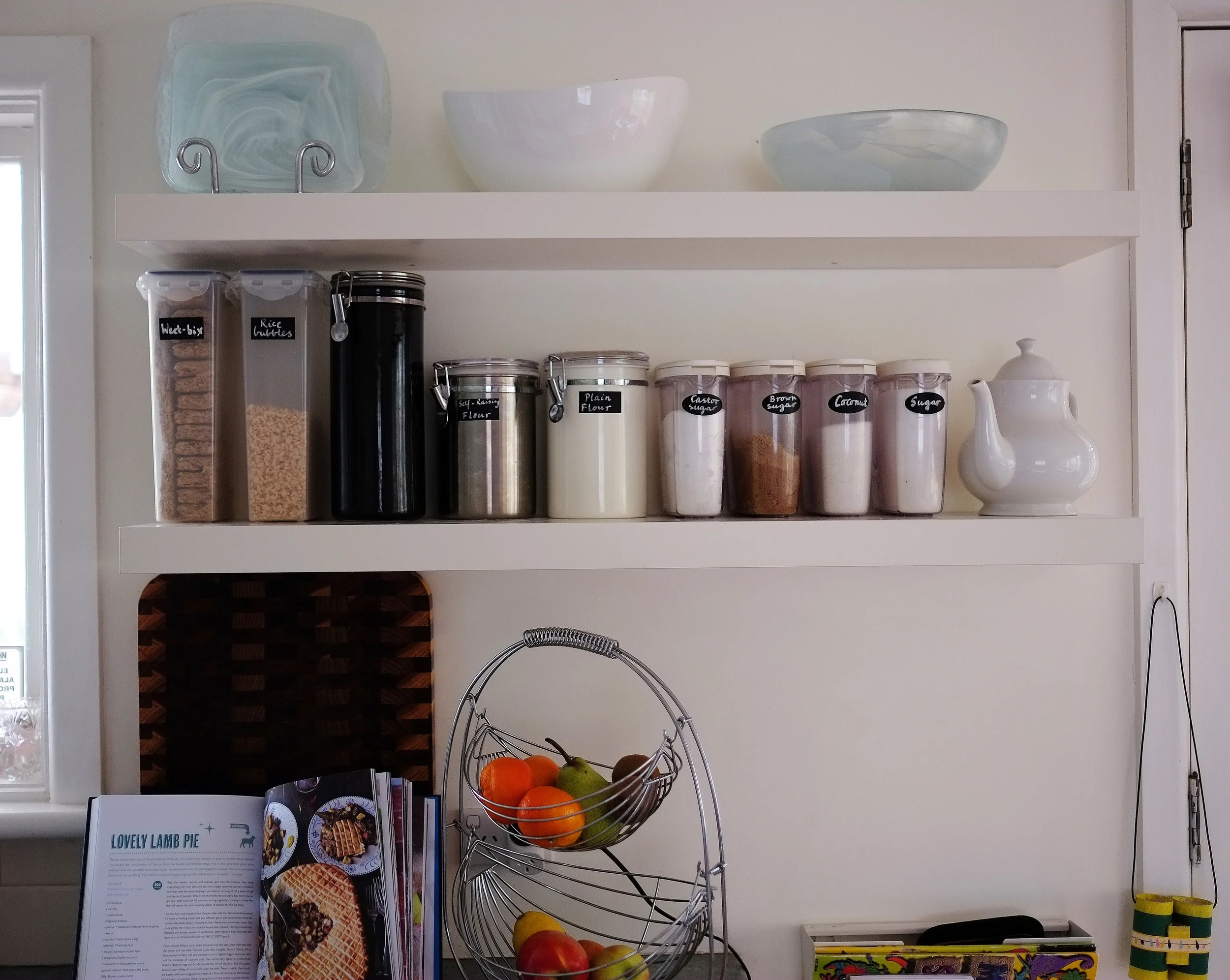 Floating shelves