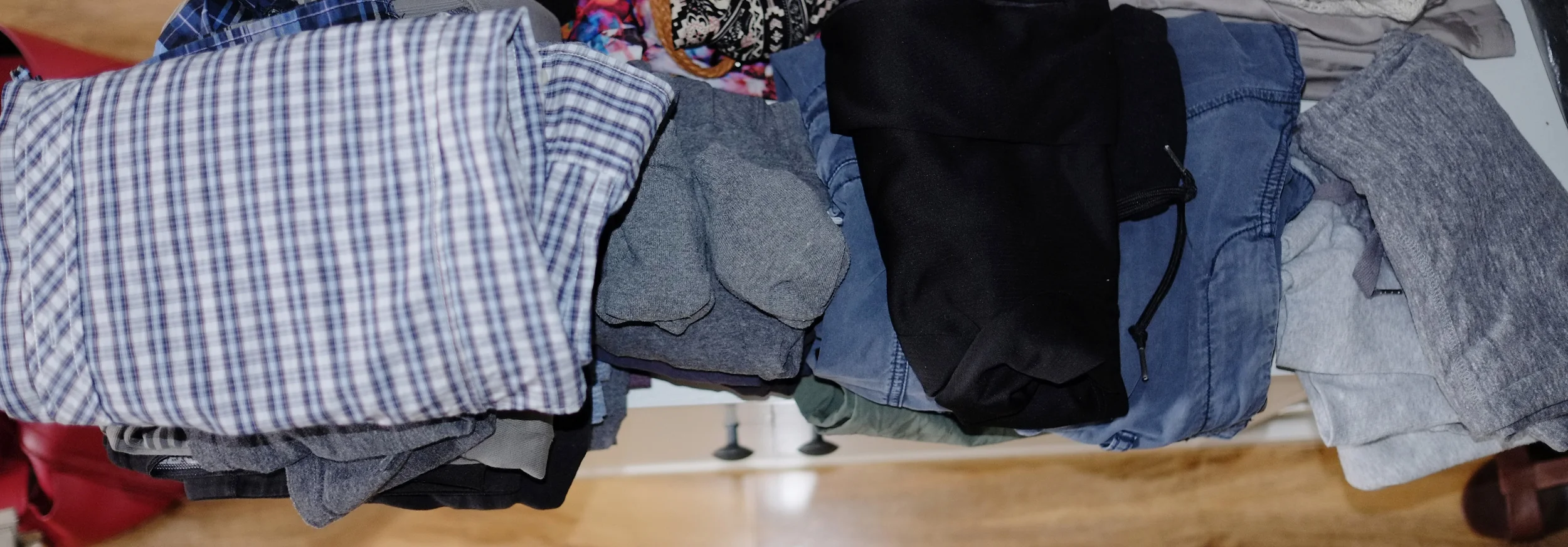 husband's clothes