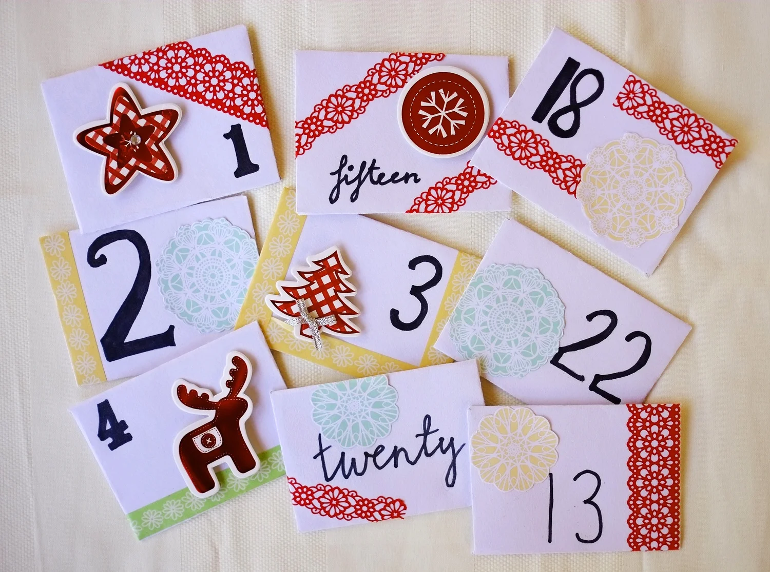 decorated envelopes