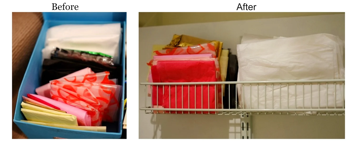 tissue paper organisation