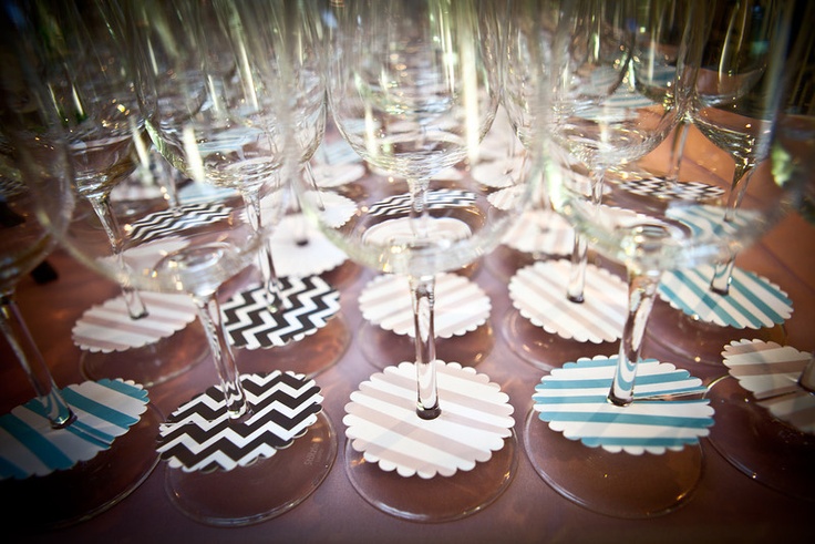 Diy Wine Glass Tags Blog Home Organisation The Organised You - Wine Glass Stem Name Tags Diy Wine Glass Tags Blog Home Organisation The Organised You - Wine Glass Stem Name Tags