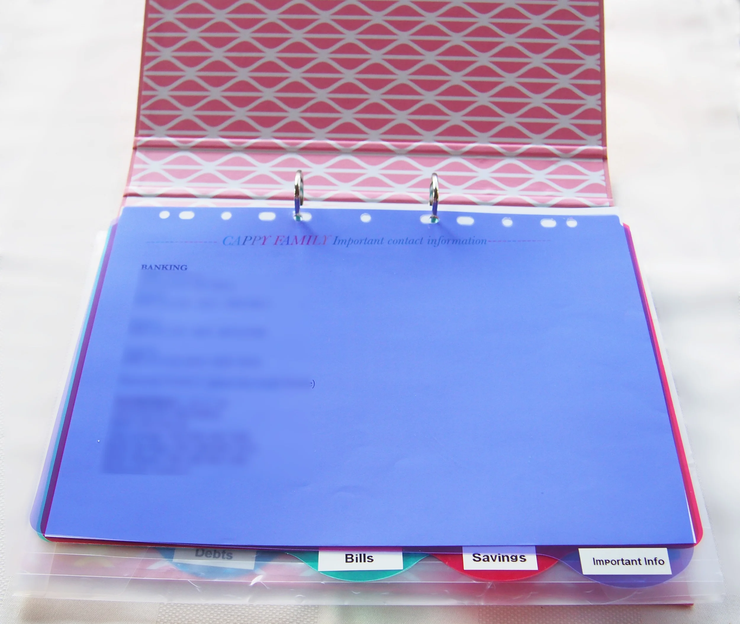 budget binder