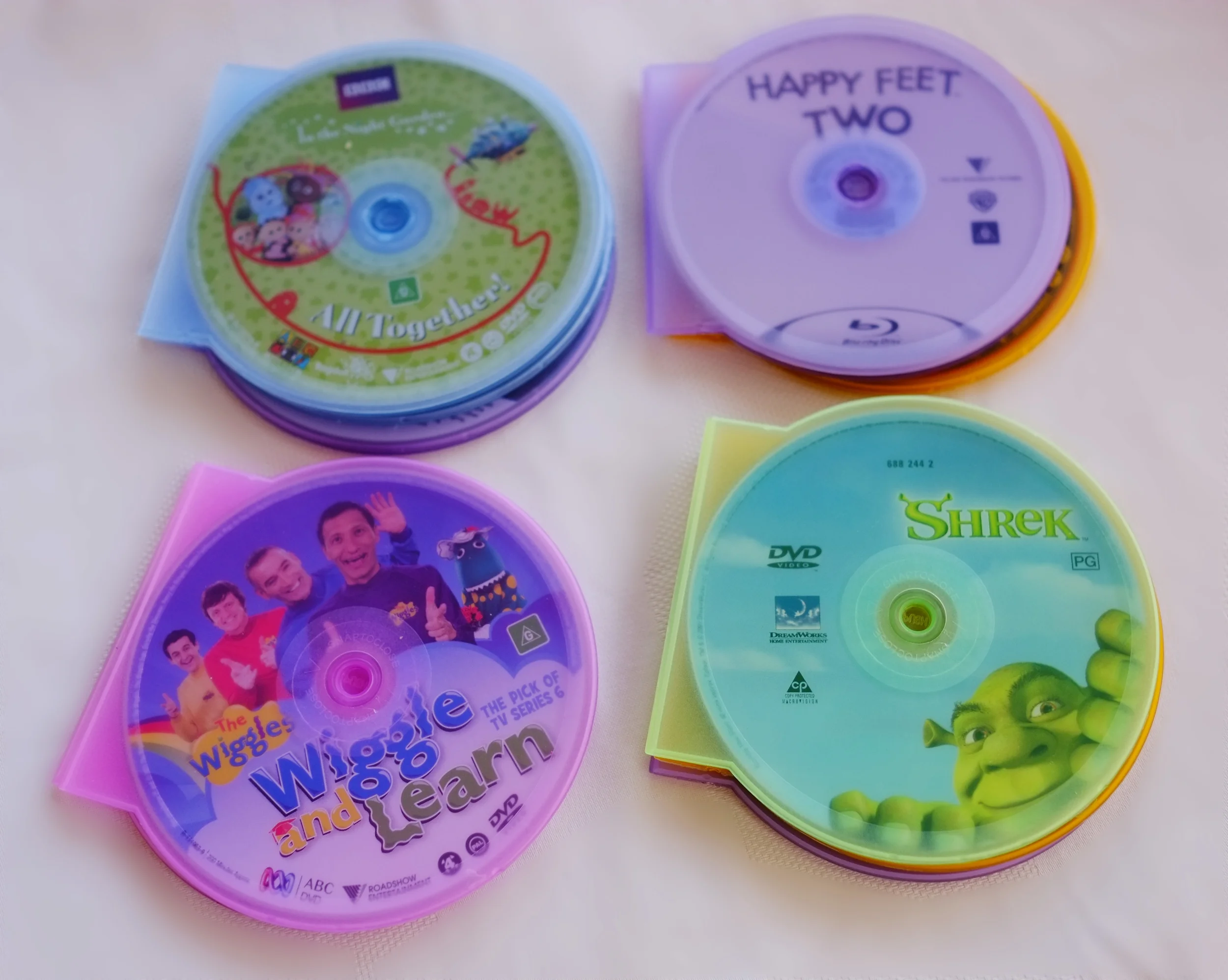 storage for DVDs