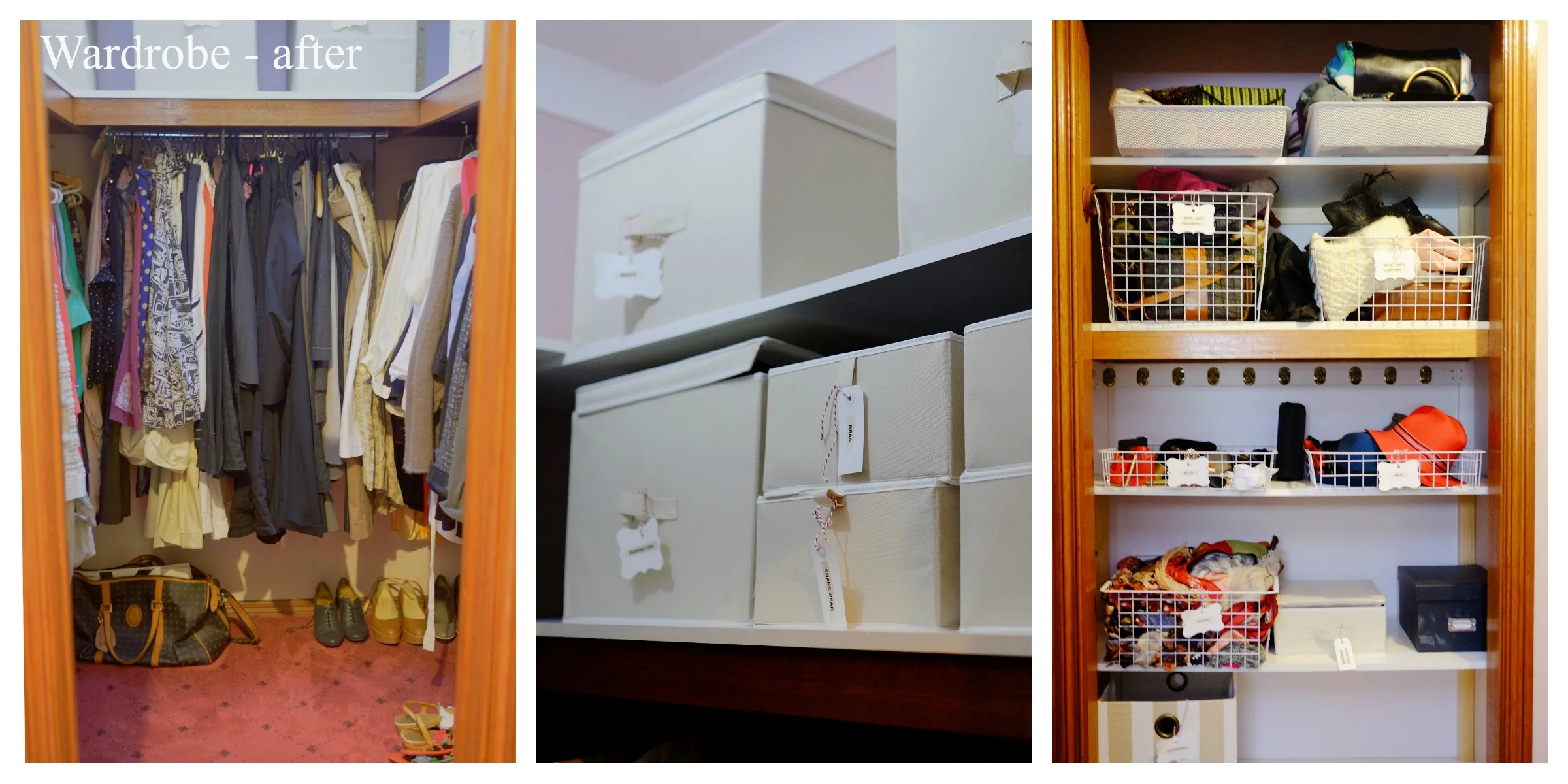 organised closet