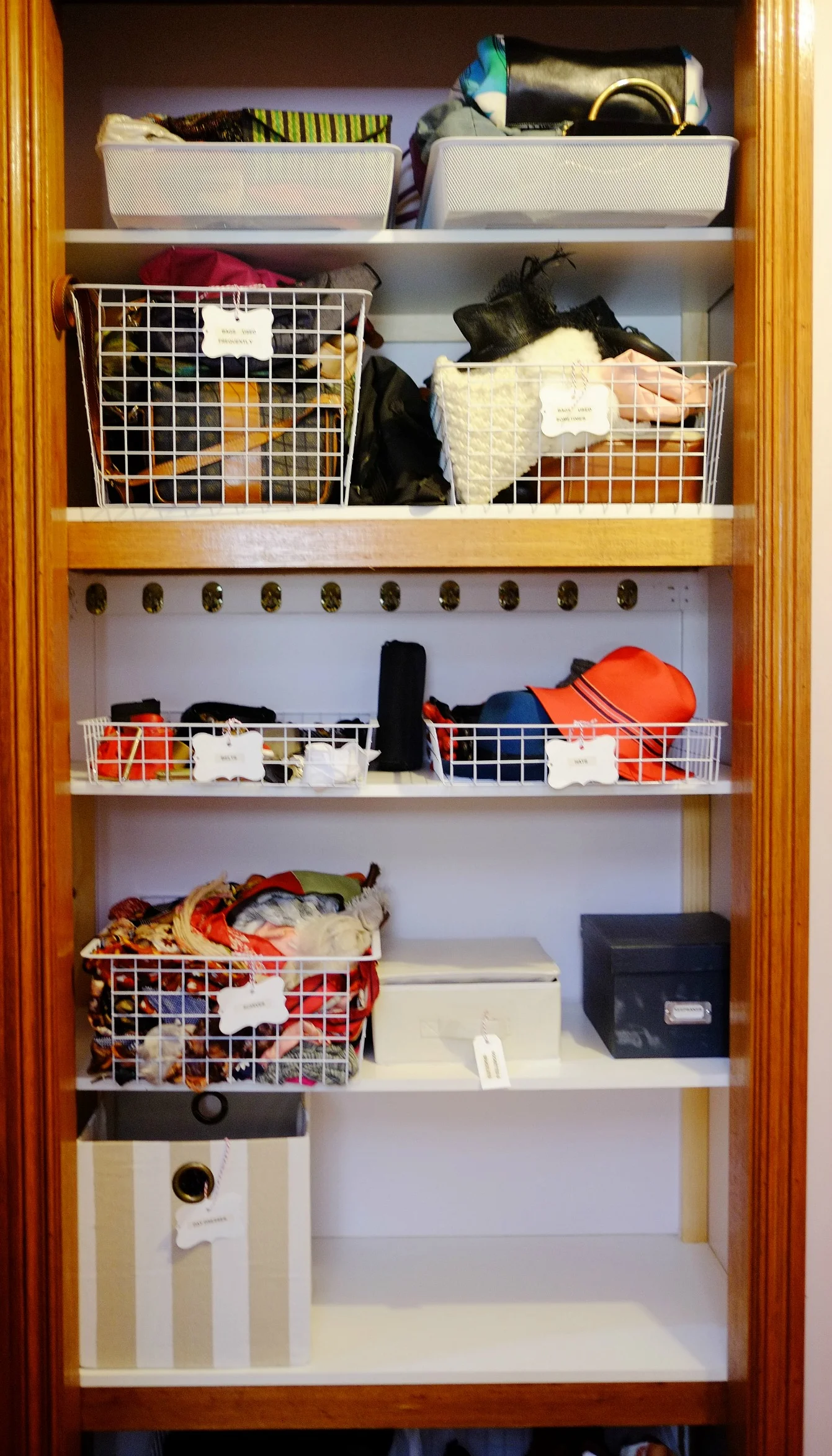 organised closet