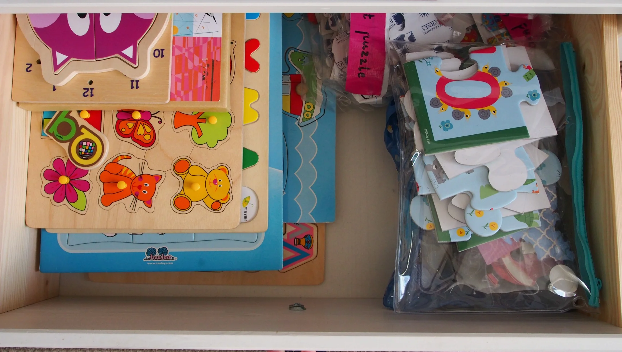 puzzle storage