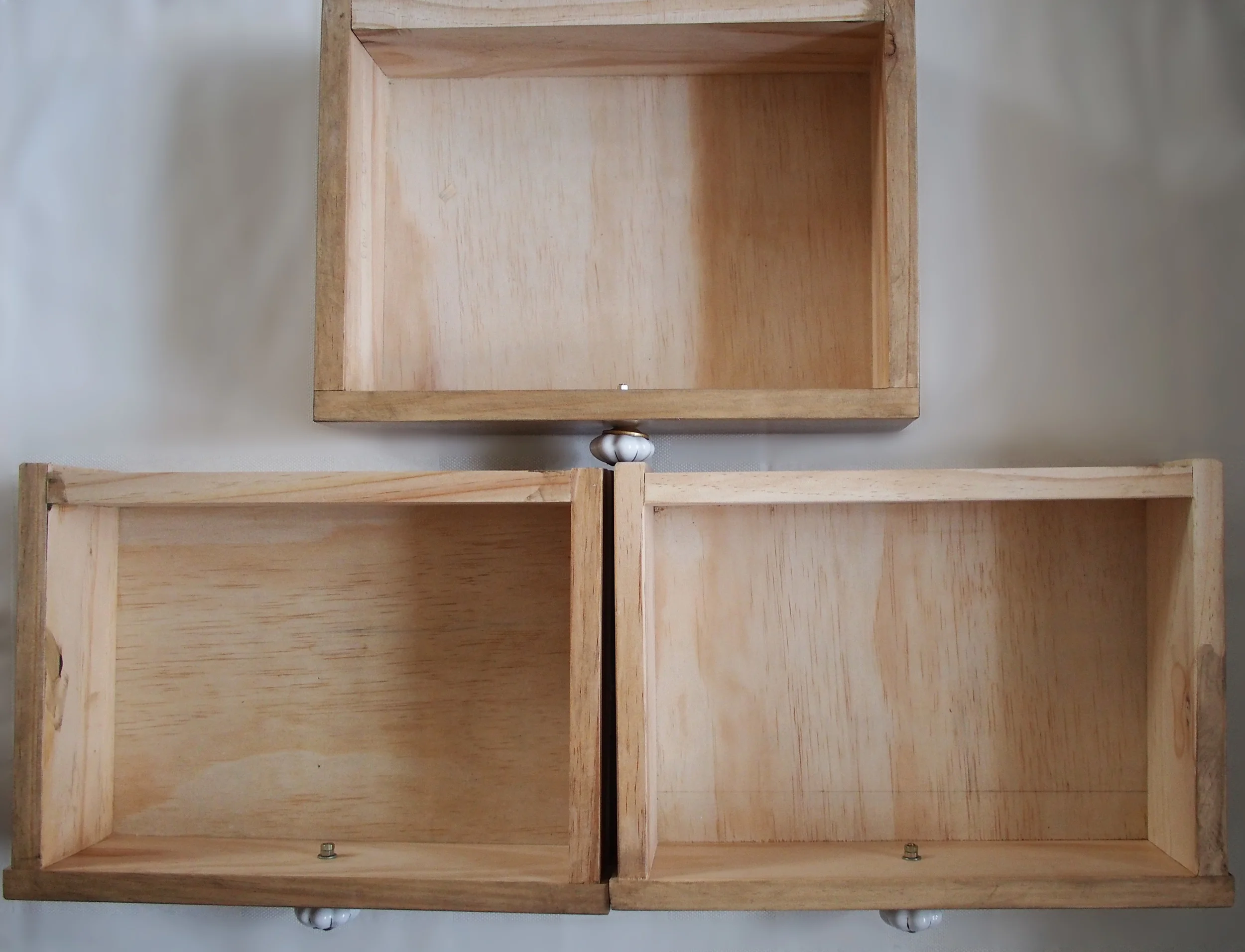 empty drawers