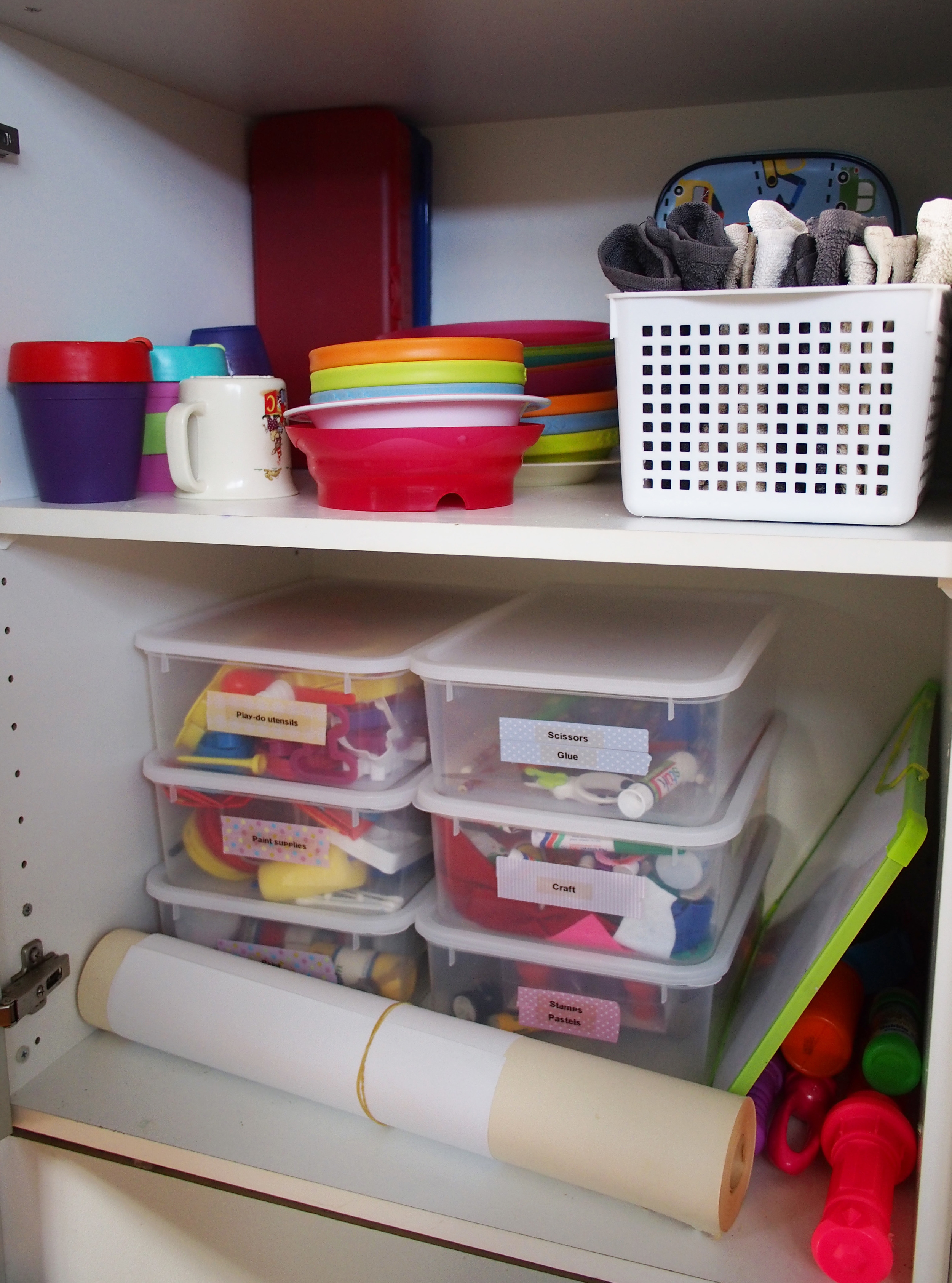 kids craft organiser