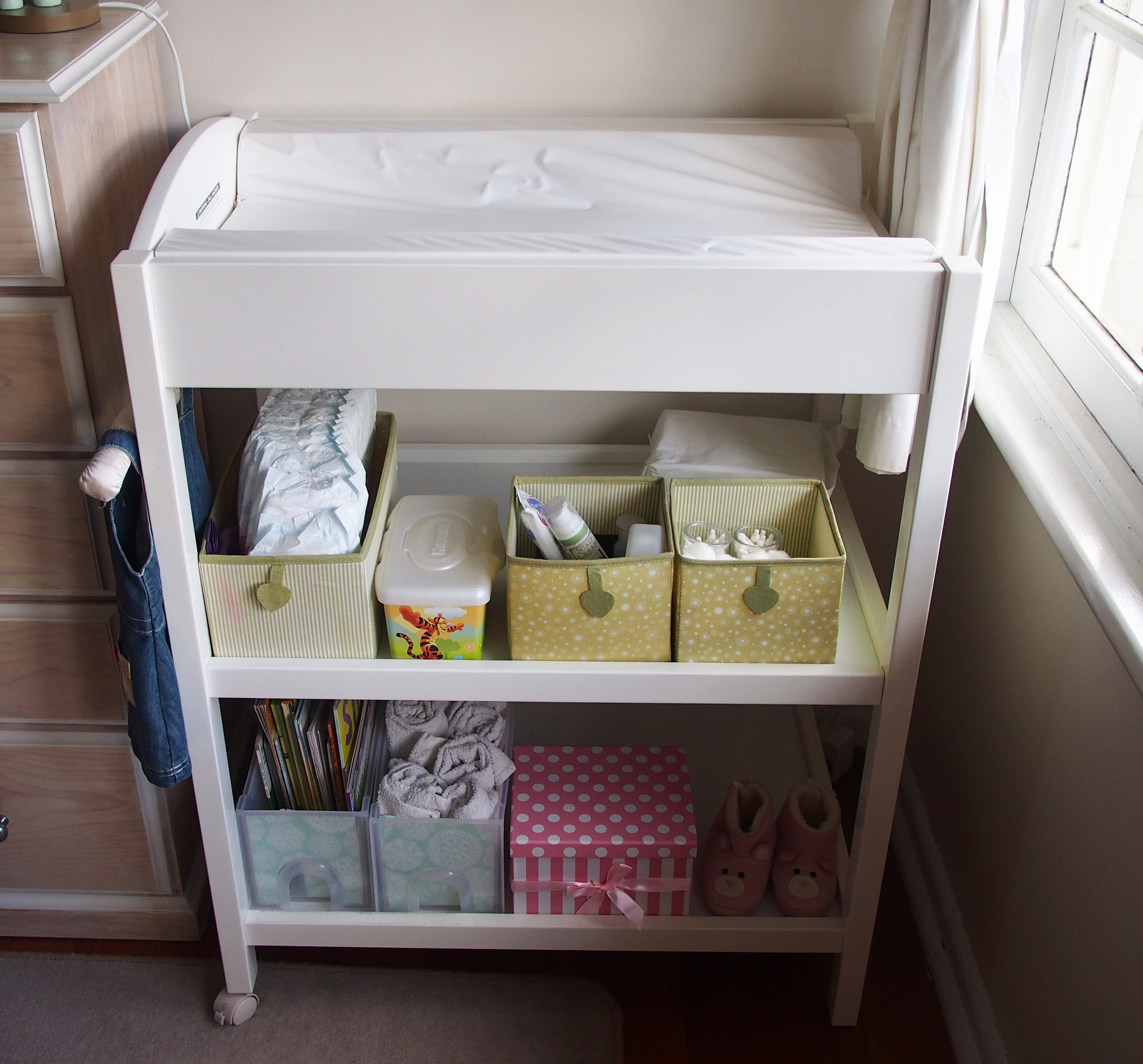 7+ Changing Table Organizer Ideas That'll Make You Actually Want