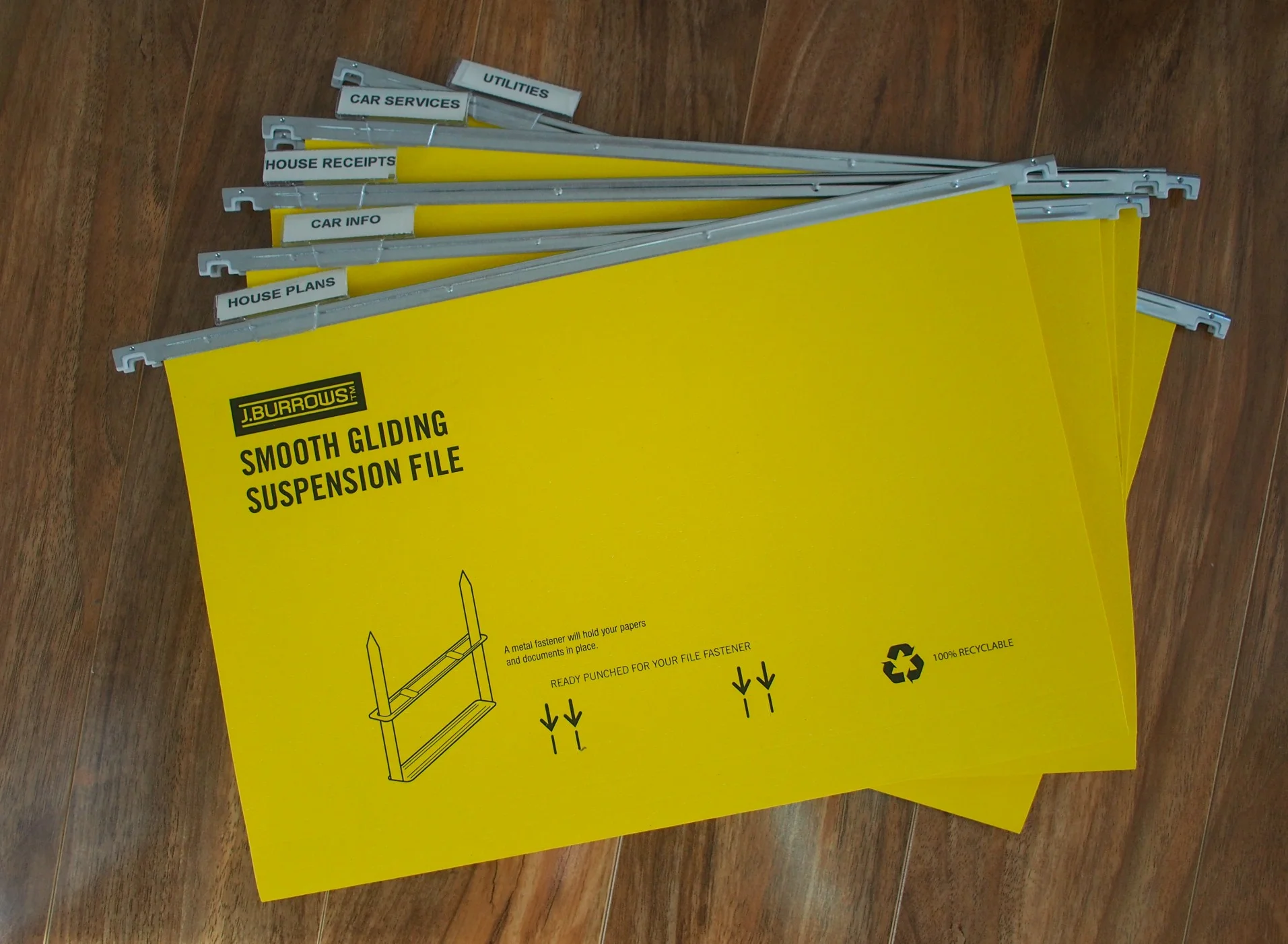 organised paperwork system