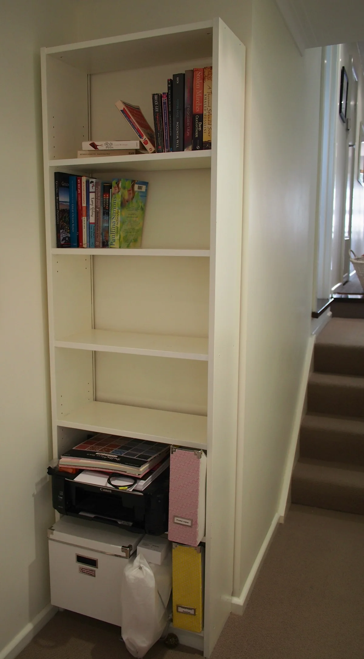 storage shelves
