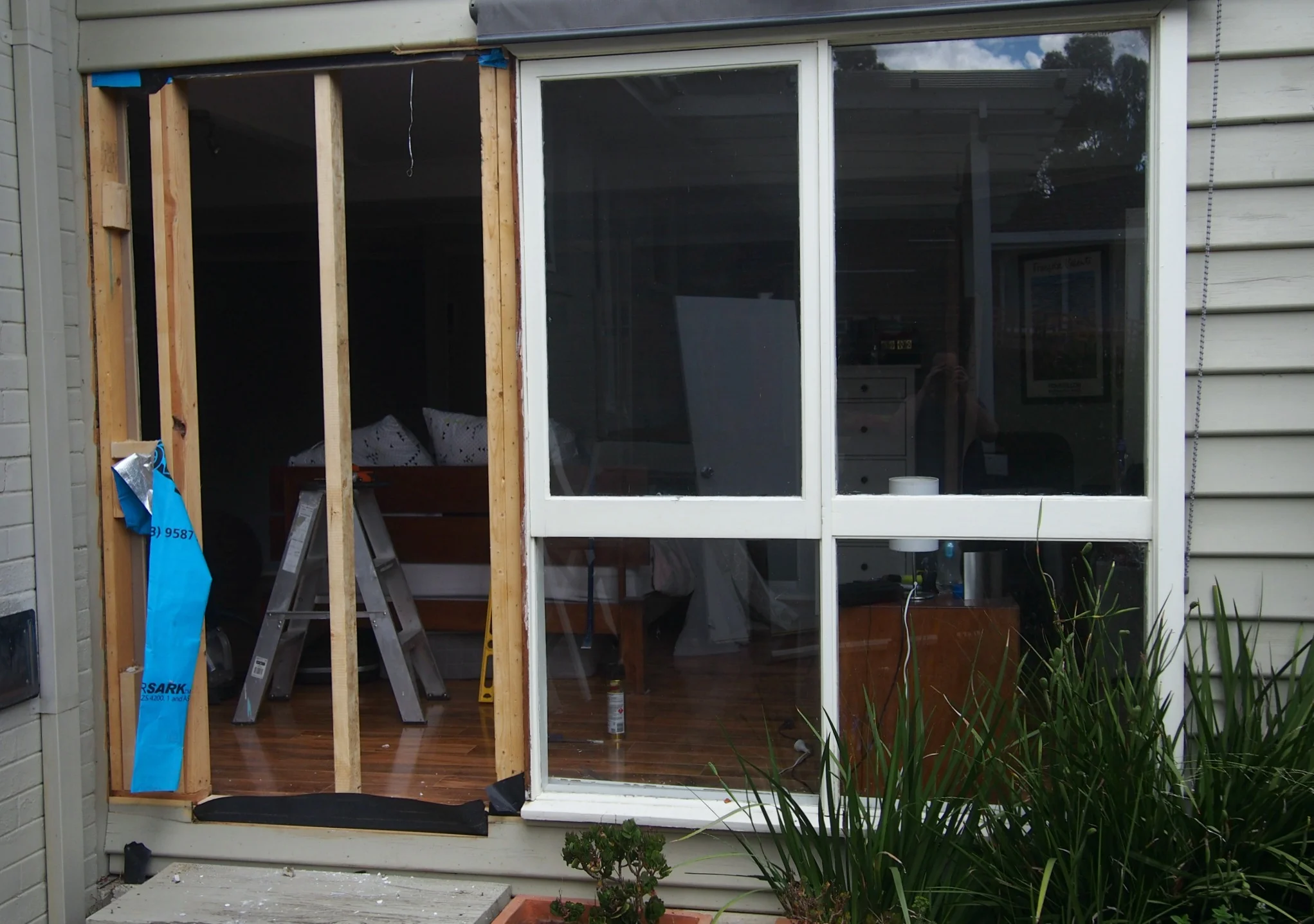 building a door frame