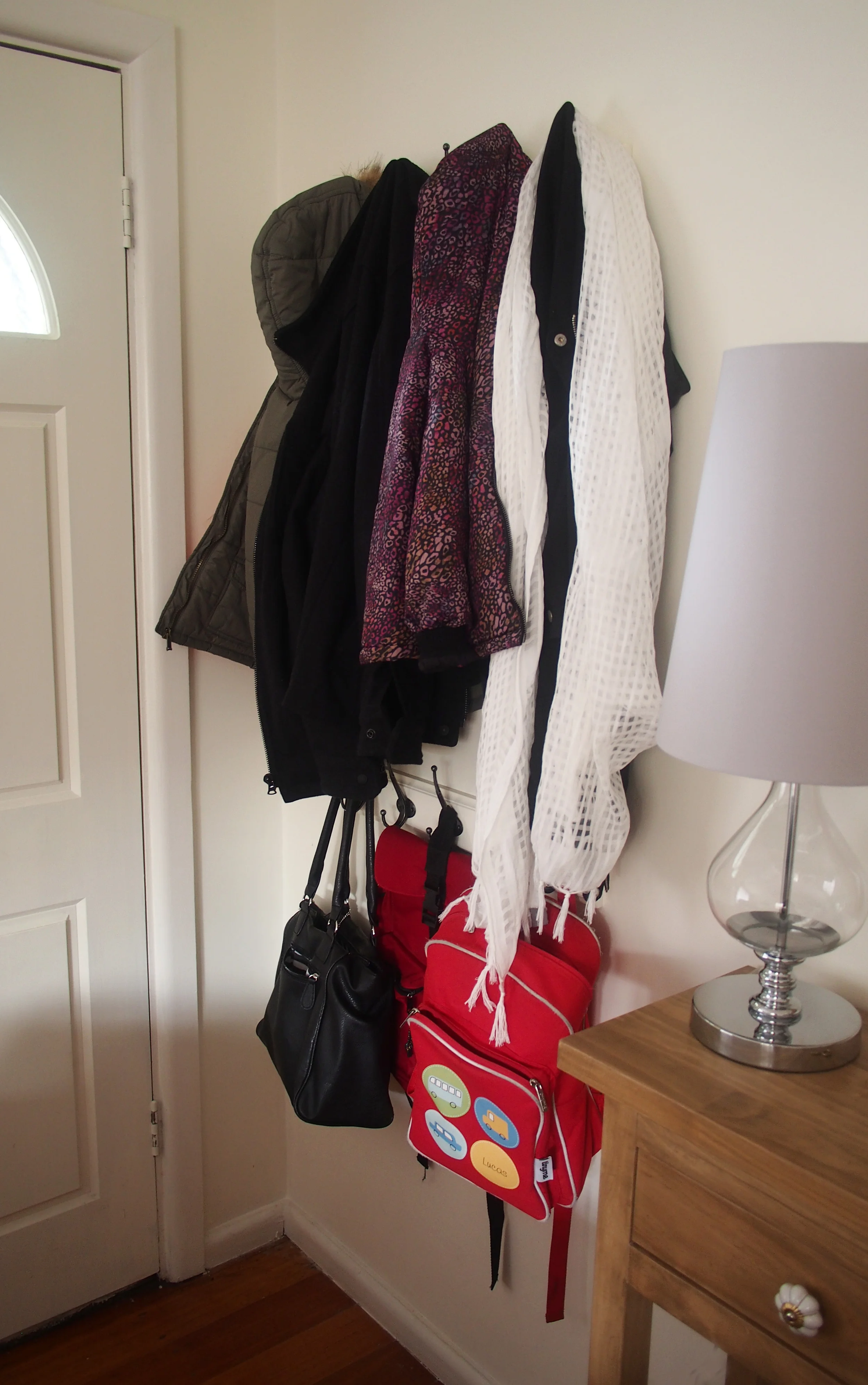 hooks for organising