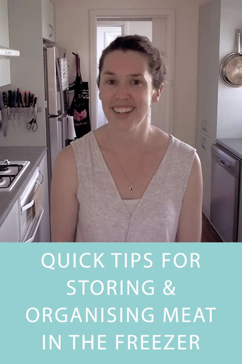 Quick tips for storing and organising meat in the freezer