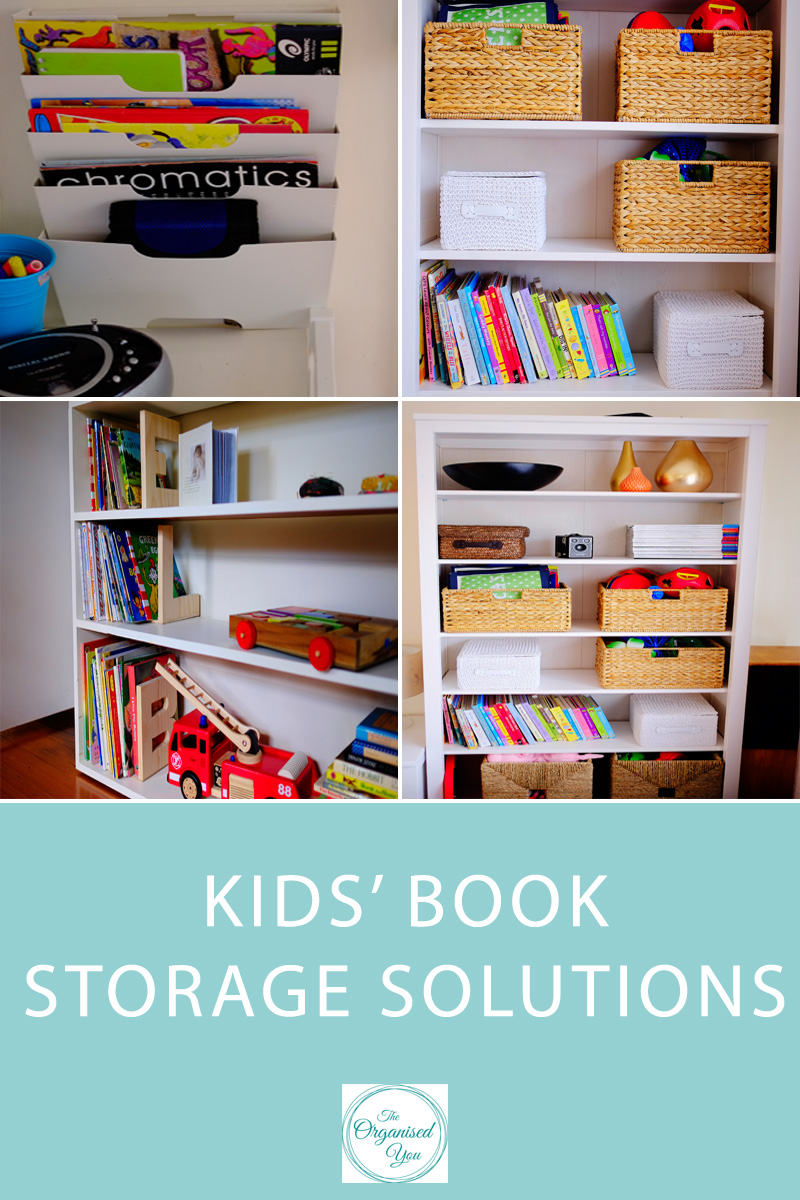 kids book storage