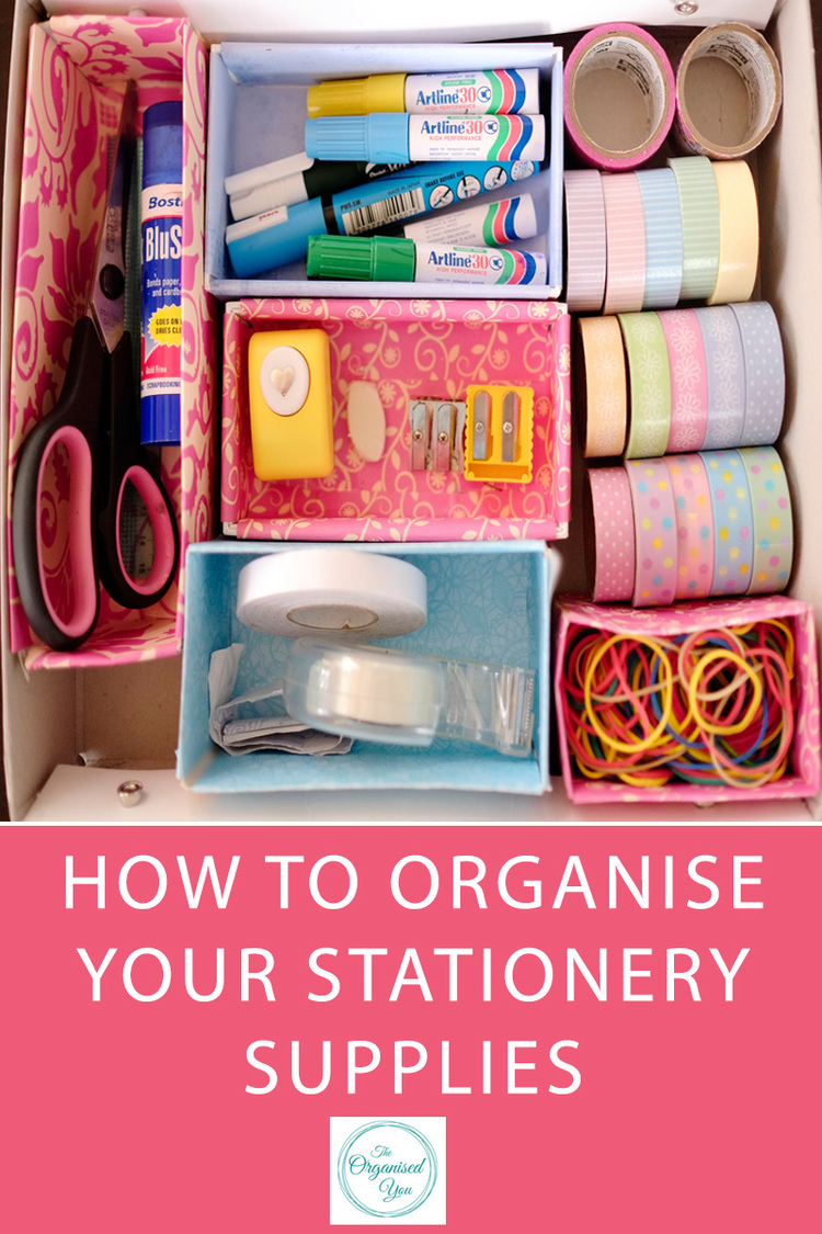 How to organise your stationery supplies-Blog