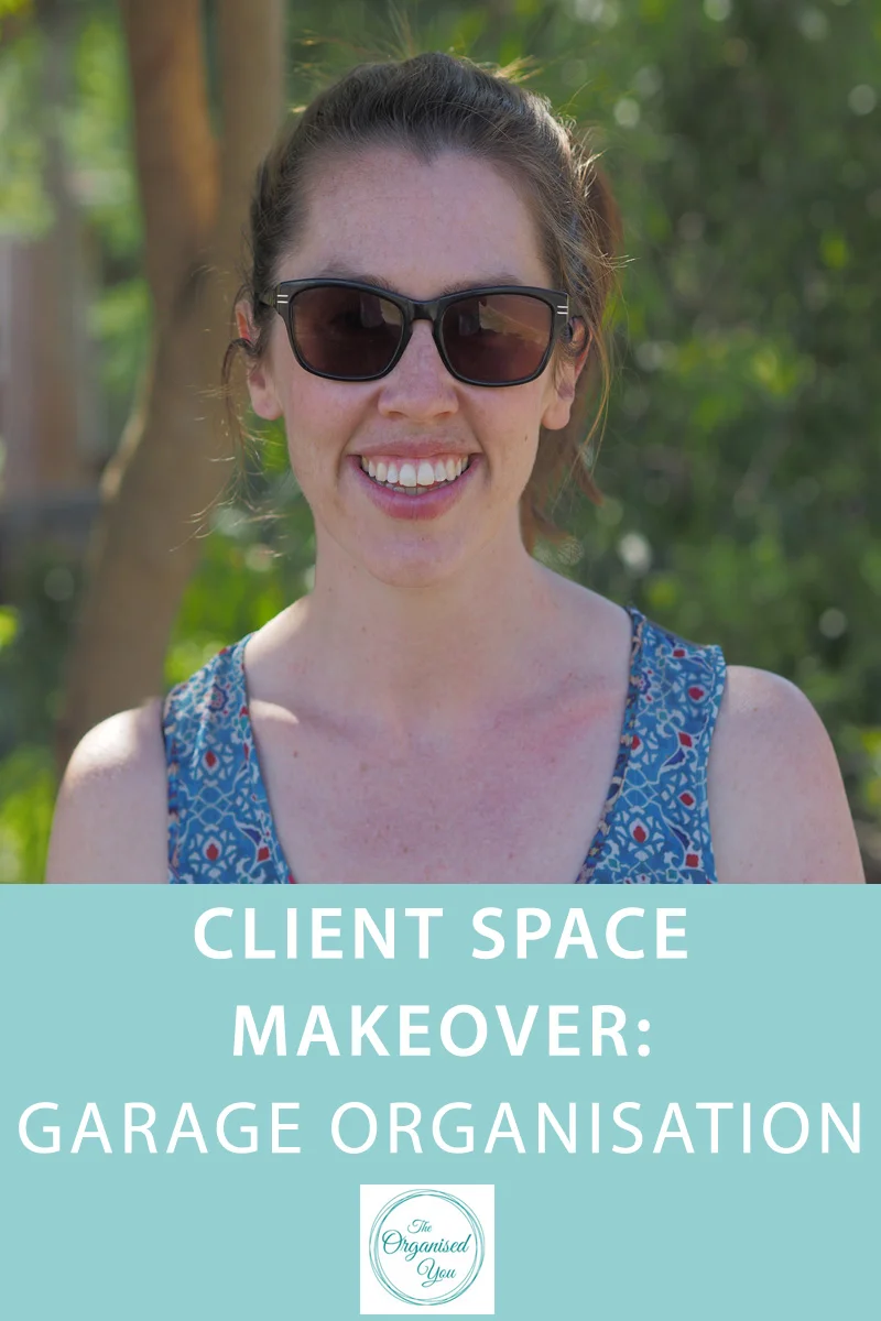 Client space makeover: garage organisation