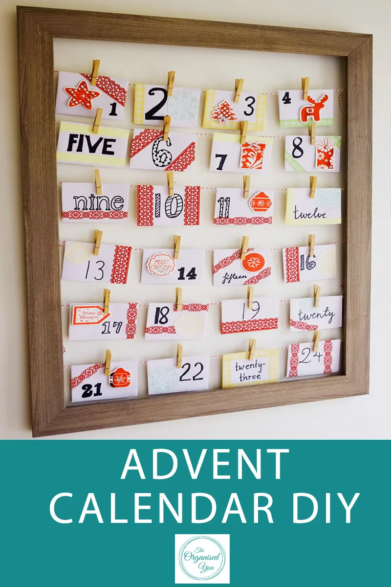 Advent Calendar DIY - making your own Advent Calendar is a really fun process, and the kids will love having a fun Christmas activity to open each morning. Ensure you're having quality time with your family this Christmas by coming up with some fun activiites that you can all take part in. Click through to read the full post and grab your FREE download of 70 fun Christmas activities for the advent calendar