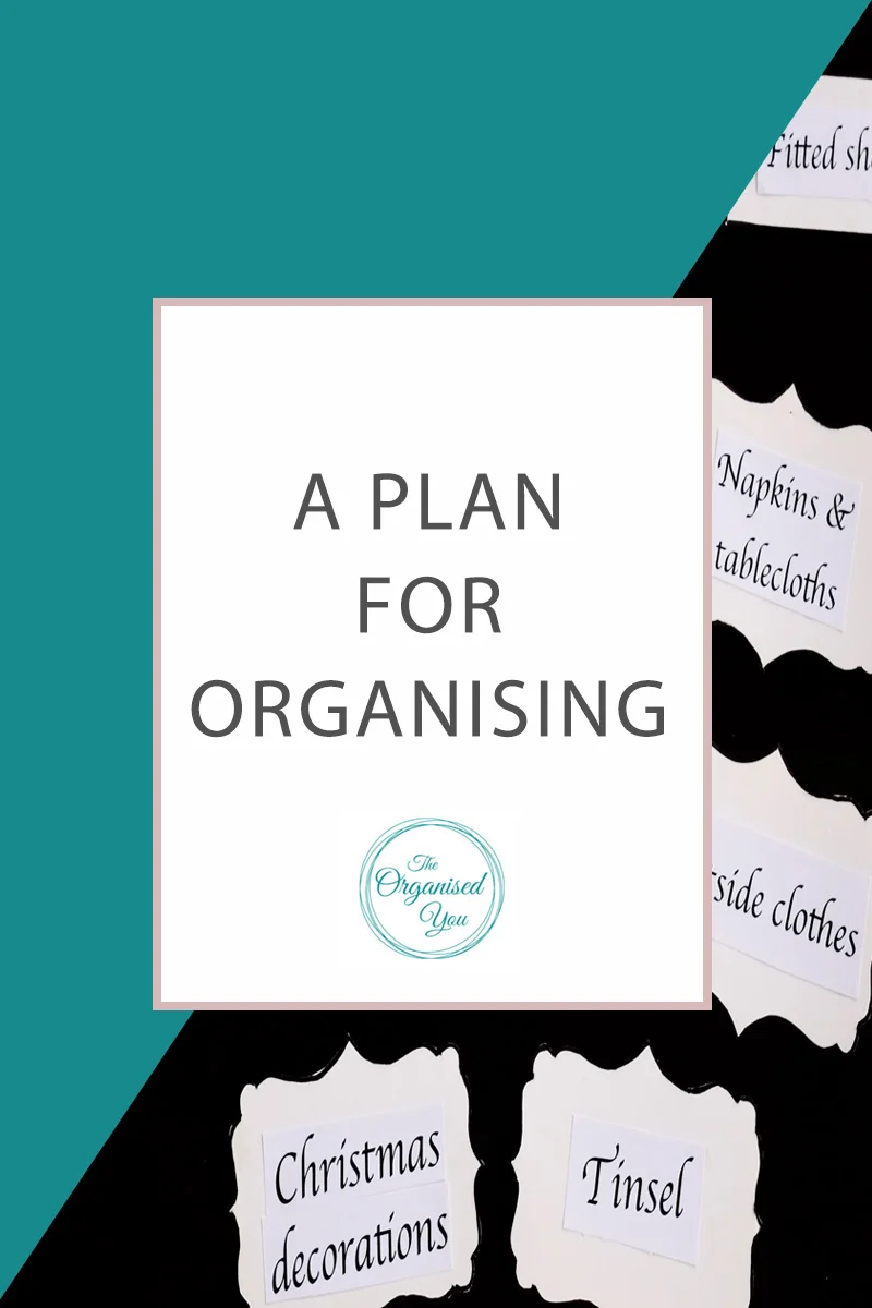 A plan for organising