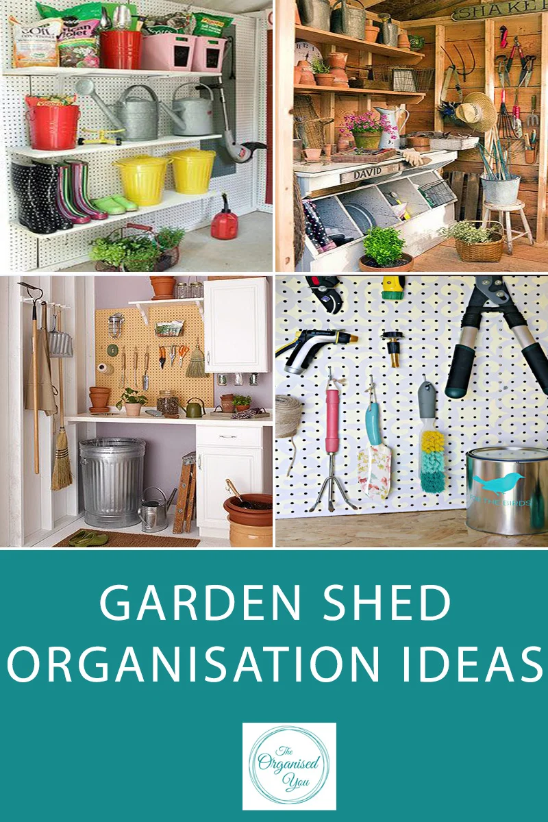 Garden shed organisation ideas