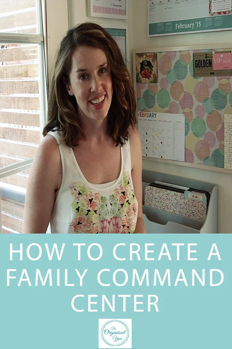How to create a family command centre