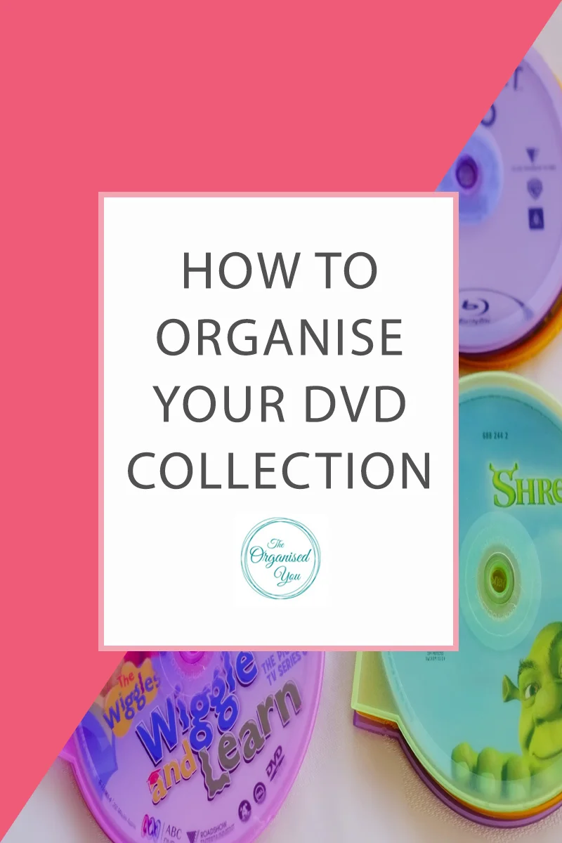 How to Organise Your DVD Collection - do you have a huge collection of DVDs taken up a massive amount of precious storage-space in your home? Click through to read how to organise and store your DVDs so they are neat, contained and not taking up a lot of storage space