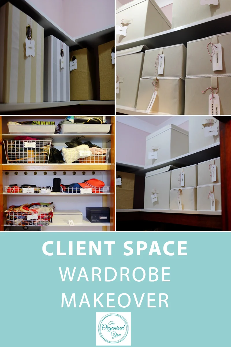 Client Space: Wardrobe makeover