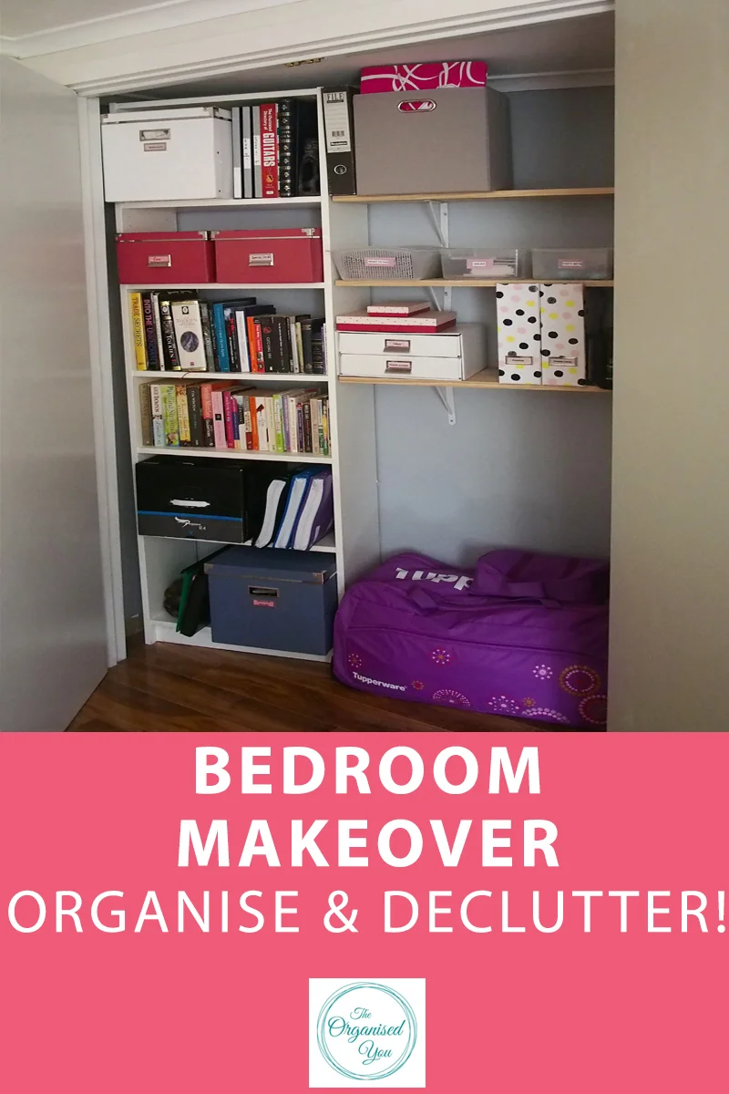 Bedroom Makeover: Organise and declutter!