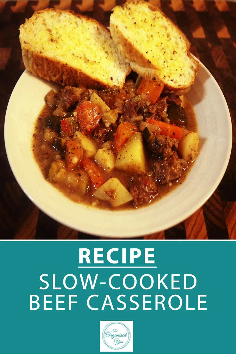 Recipe: Slow cooked beef casserole