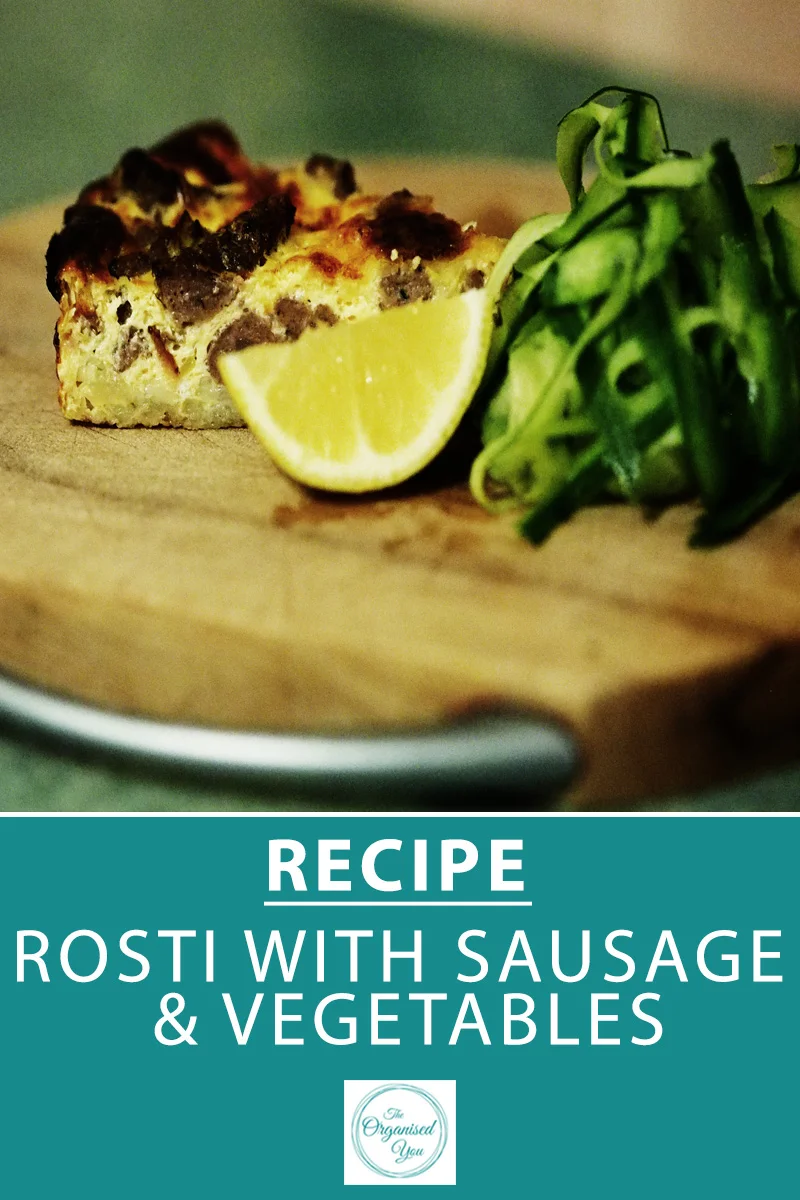 Recipe: Rosti with sausage and vegetables