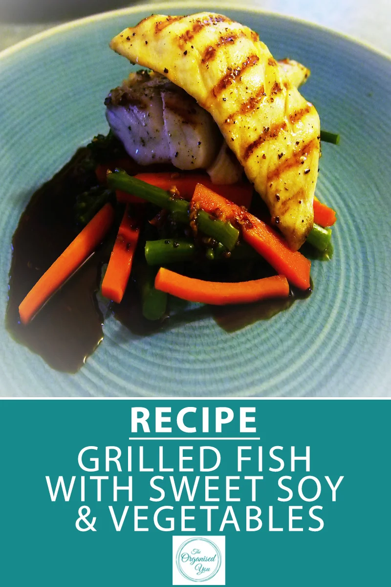 Recipe: Grilled fish with sweet soy and vegetables