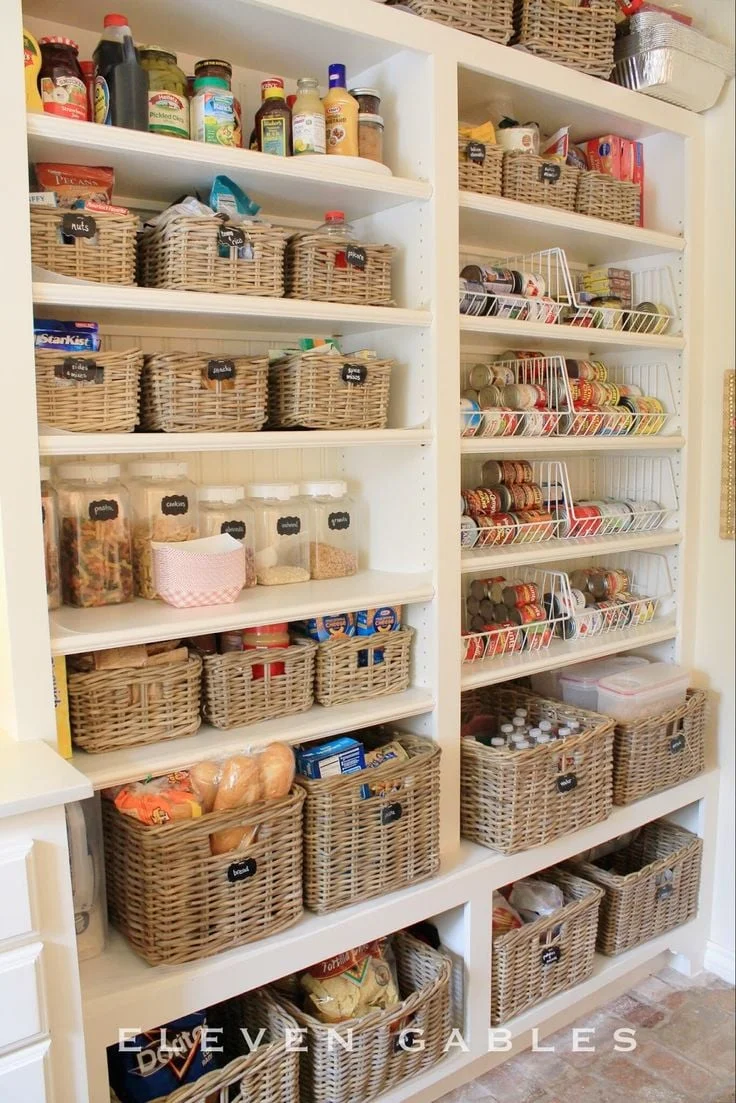 Organised Pantry Inspiration Blog Home Organisation The