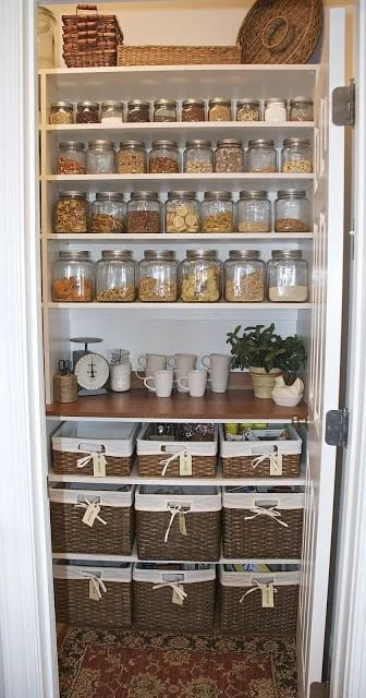 Organised Pantry Inspiration Blog Home Organisation The