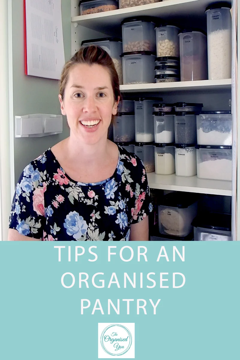 Tips for an organised pantry