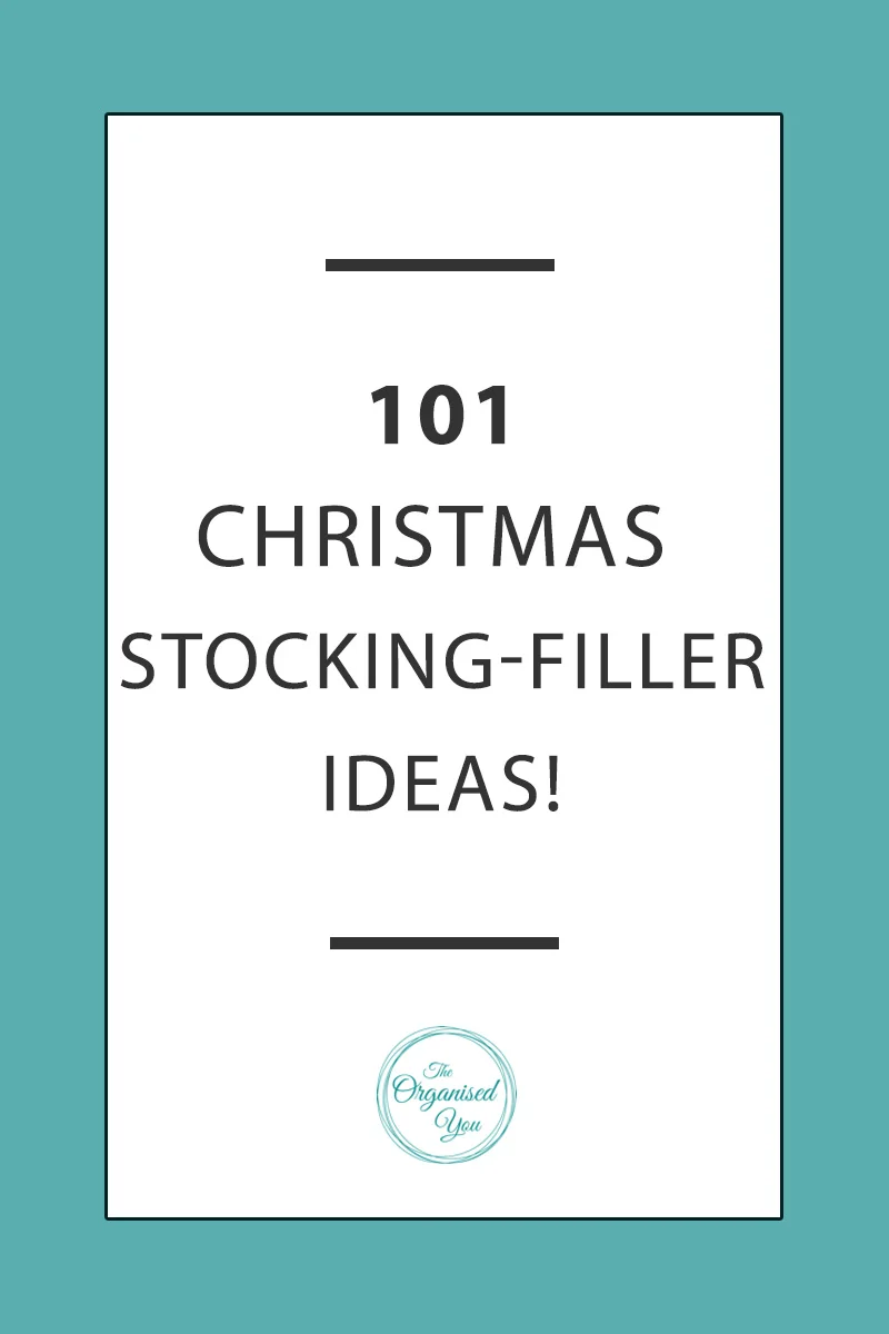 Struggling for ideas for what to put in the kids' Christmas stockings? Or for present ideas for kids? This list of 101 ideas has got you covered!