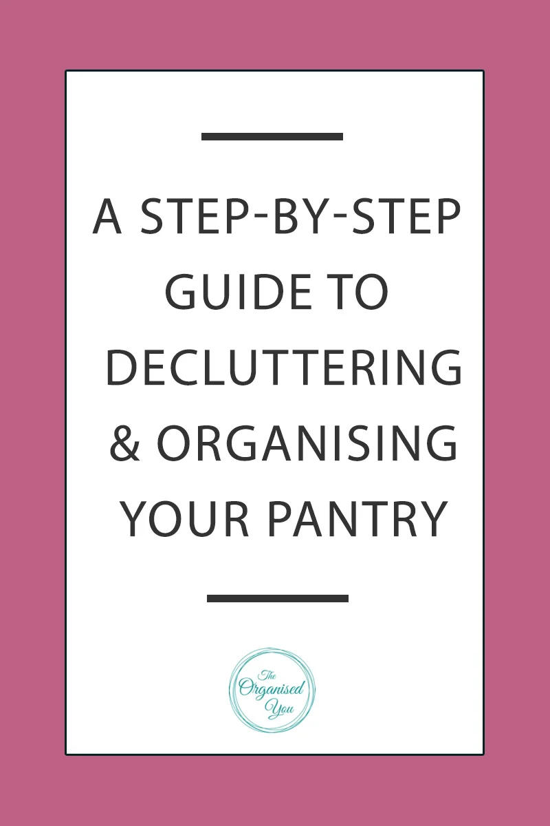 This guide will take you step-by-step through the process of decluttering your pantry and organising it in a way that makes sense for you and your family