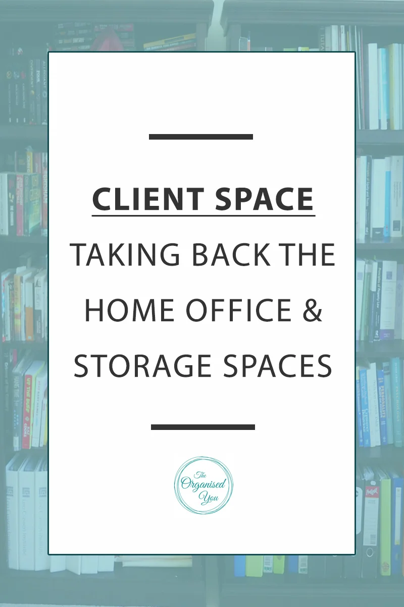 Client Space: Taking back the home office & storage spaces - If you work from home, then having a home office that is clutter-free, neat and organised is a must for encouraging productivity. Having organised storage spaces in your home will also mean that everything in your home has its own place, and everything is being stored in the right place in the home. This client makeover shows exactly how we managed to achieve a clutter-free and productive home office space. Click through to see the full makeover!