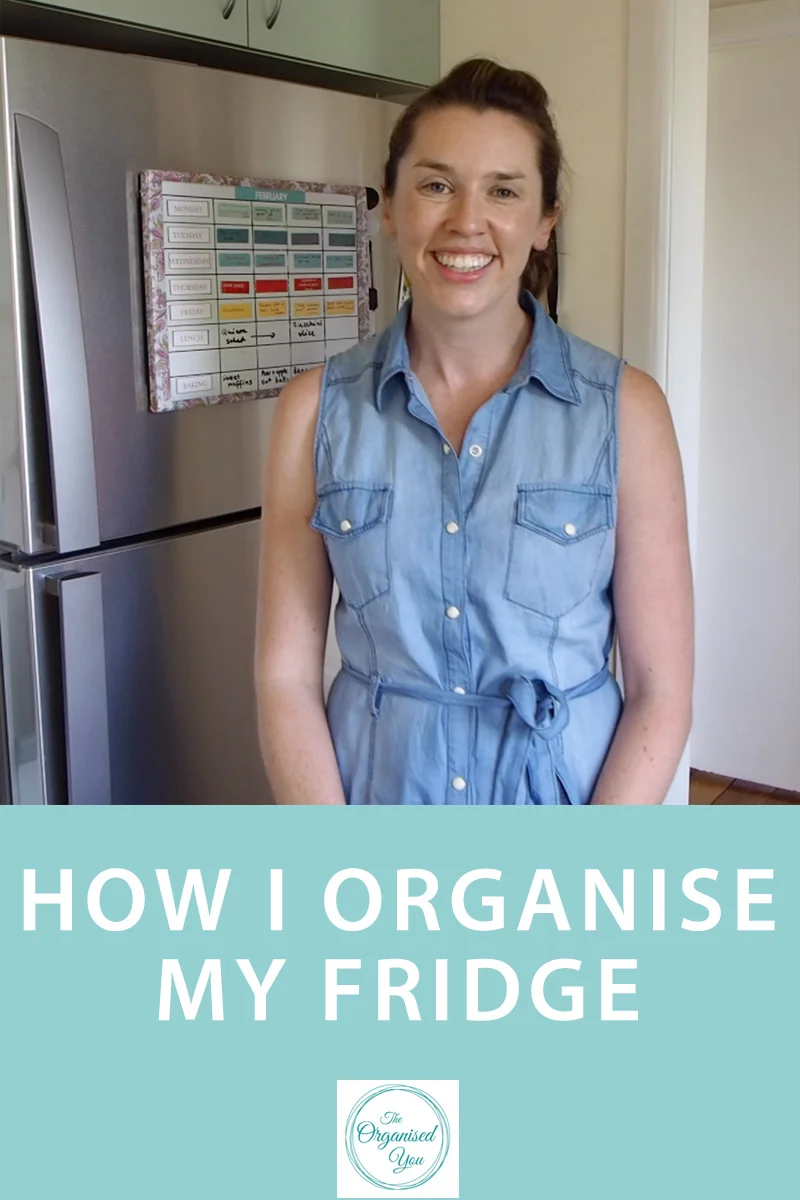 How I organise my fridge