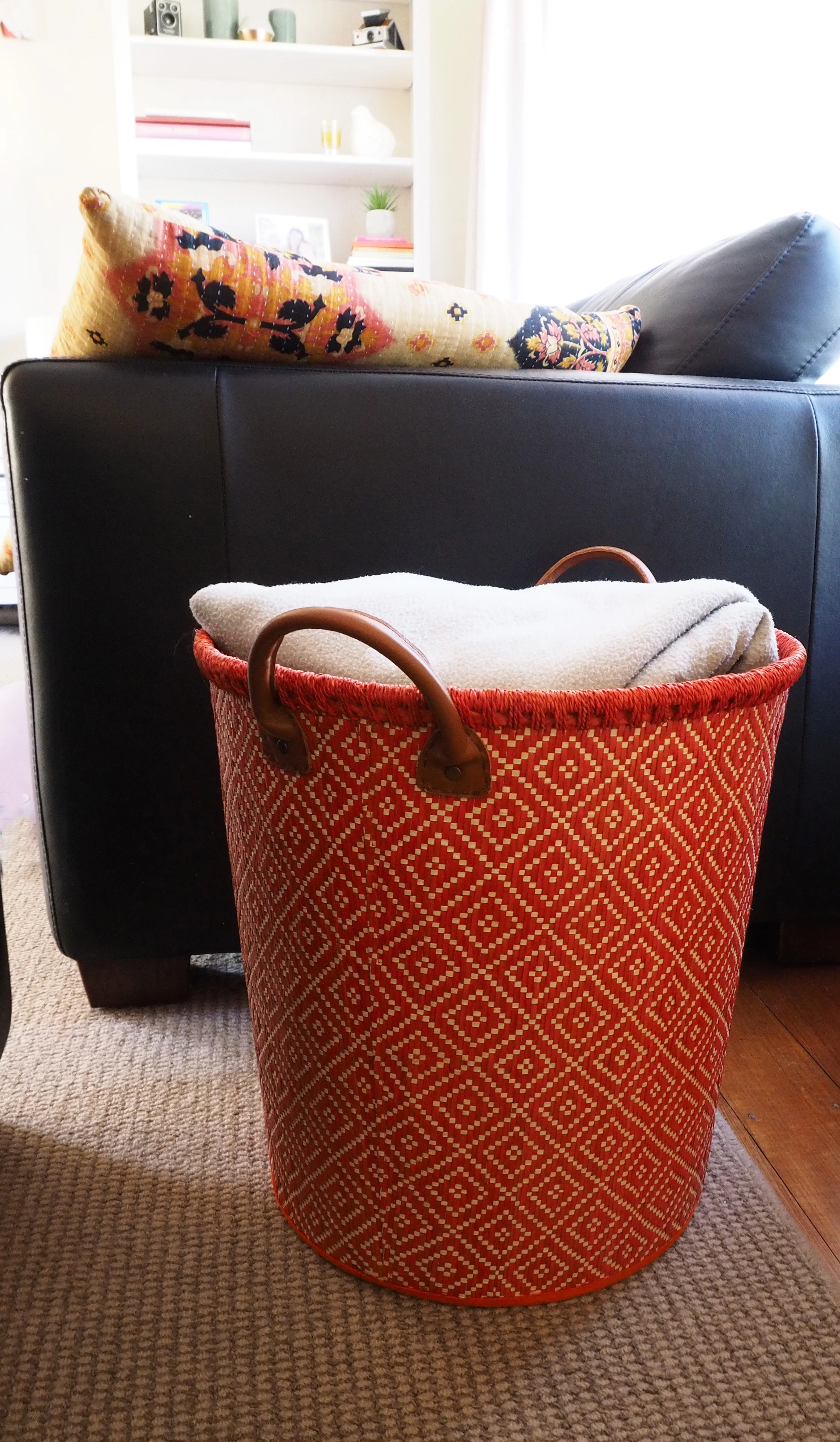 Tall cylindrical baskets are the perfect storage solution for quick and easy pack-ups, and can really hold a lot inside them