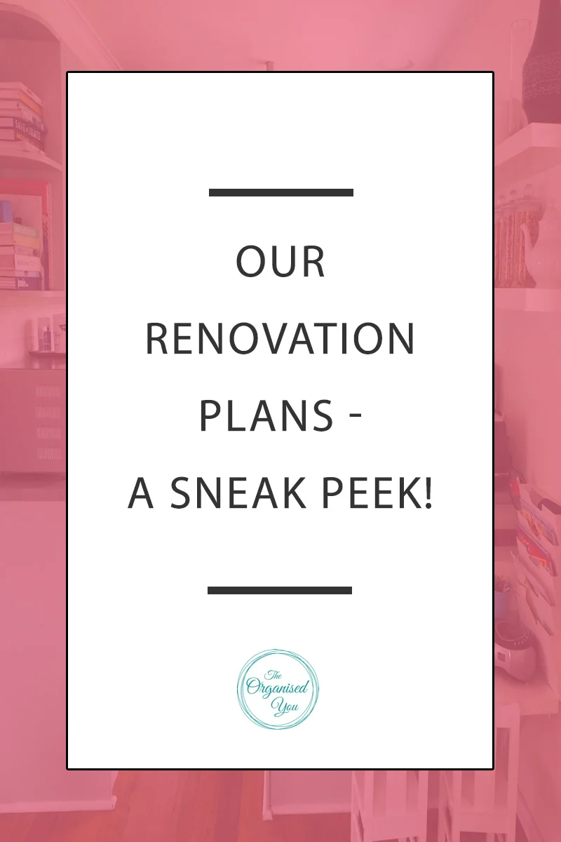 Our Renovation Plans: A Sneak Peek! - doing a home renovation is an exciting but stressful project to undertake! This post details the plans we have for our upcoming renovation, including knocking down walls, exposing a ceiling and creating a whole new level! Click through to read the full post 