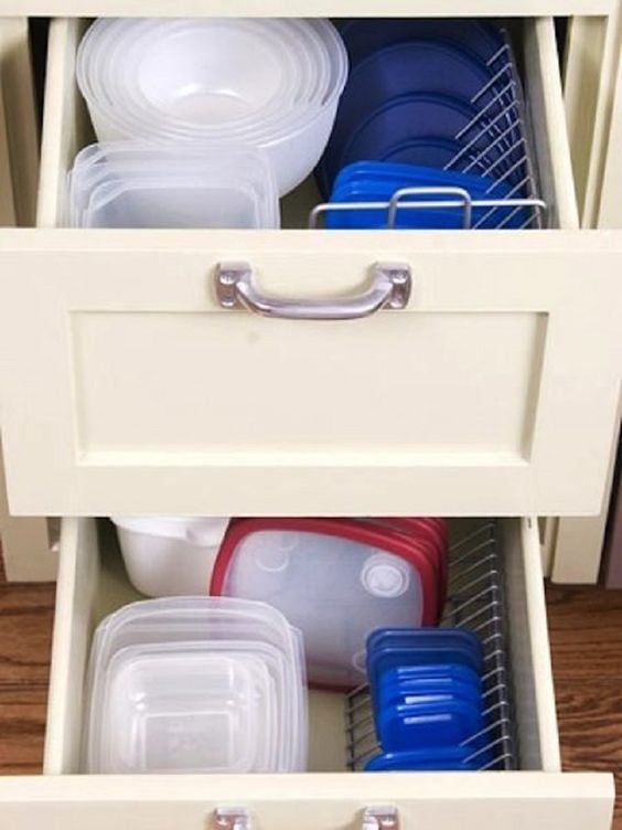 How to Make a Simple DIY Plastic Lid Organizer