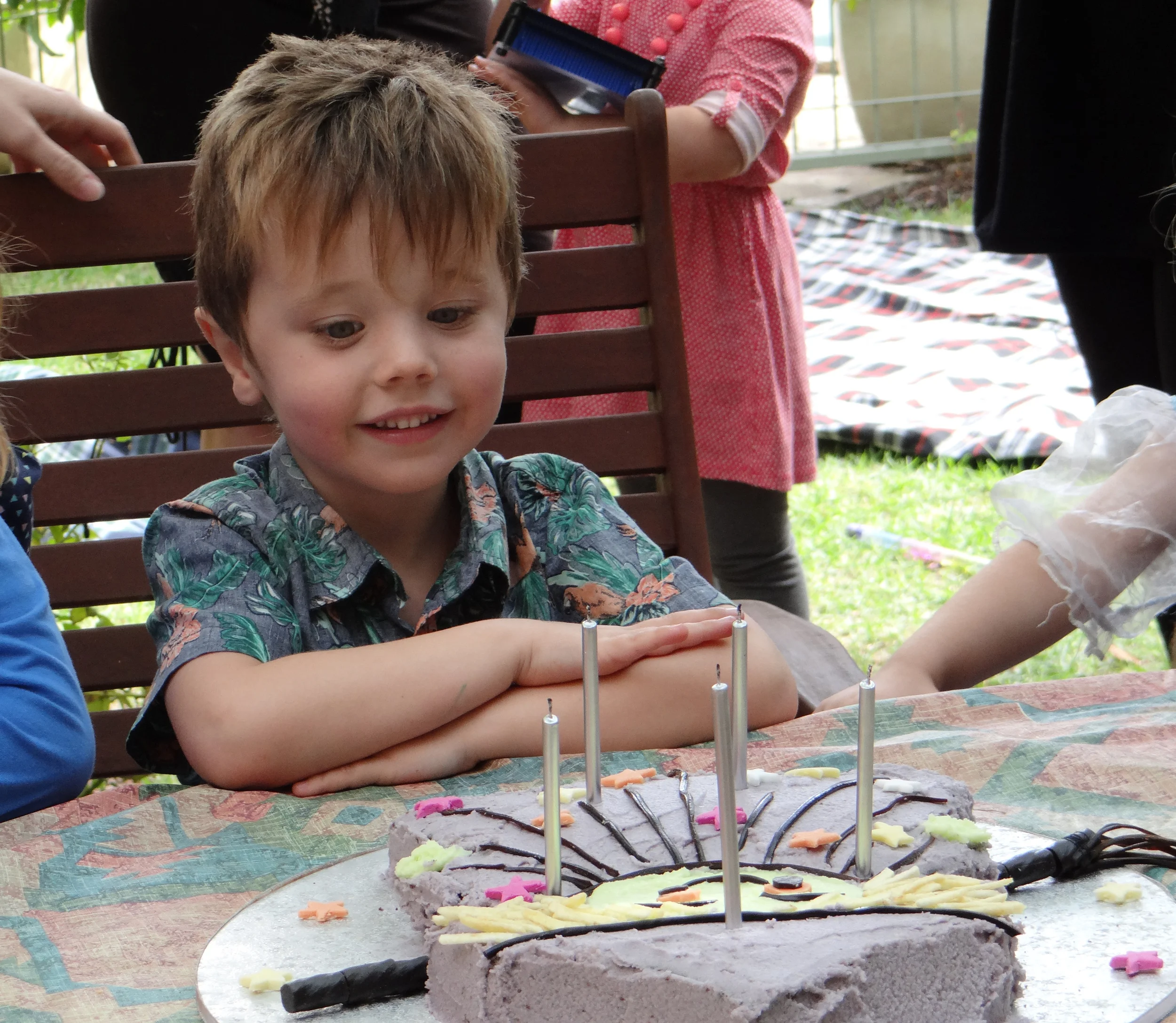 The birthday boy