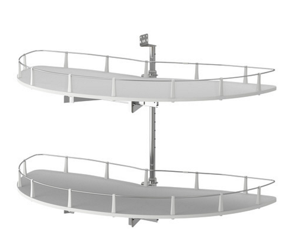 Ikea corner cabinet carousel - pull out access for those awkwardmcorner cupboards